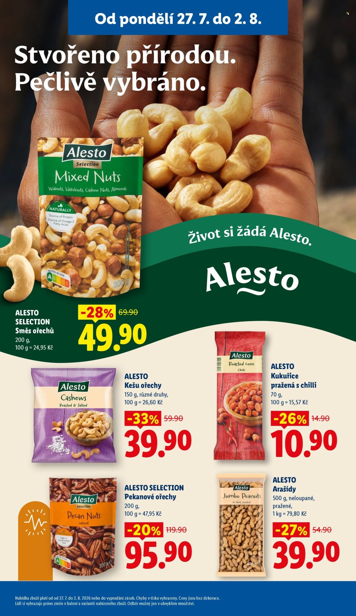 LIDL leták - Od pondělí 27.7.2026