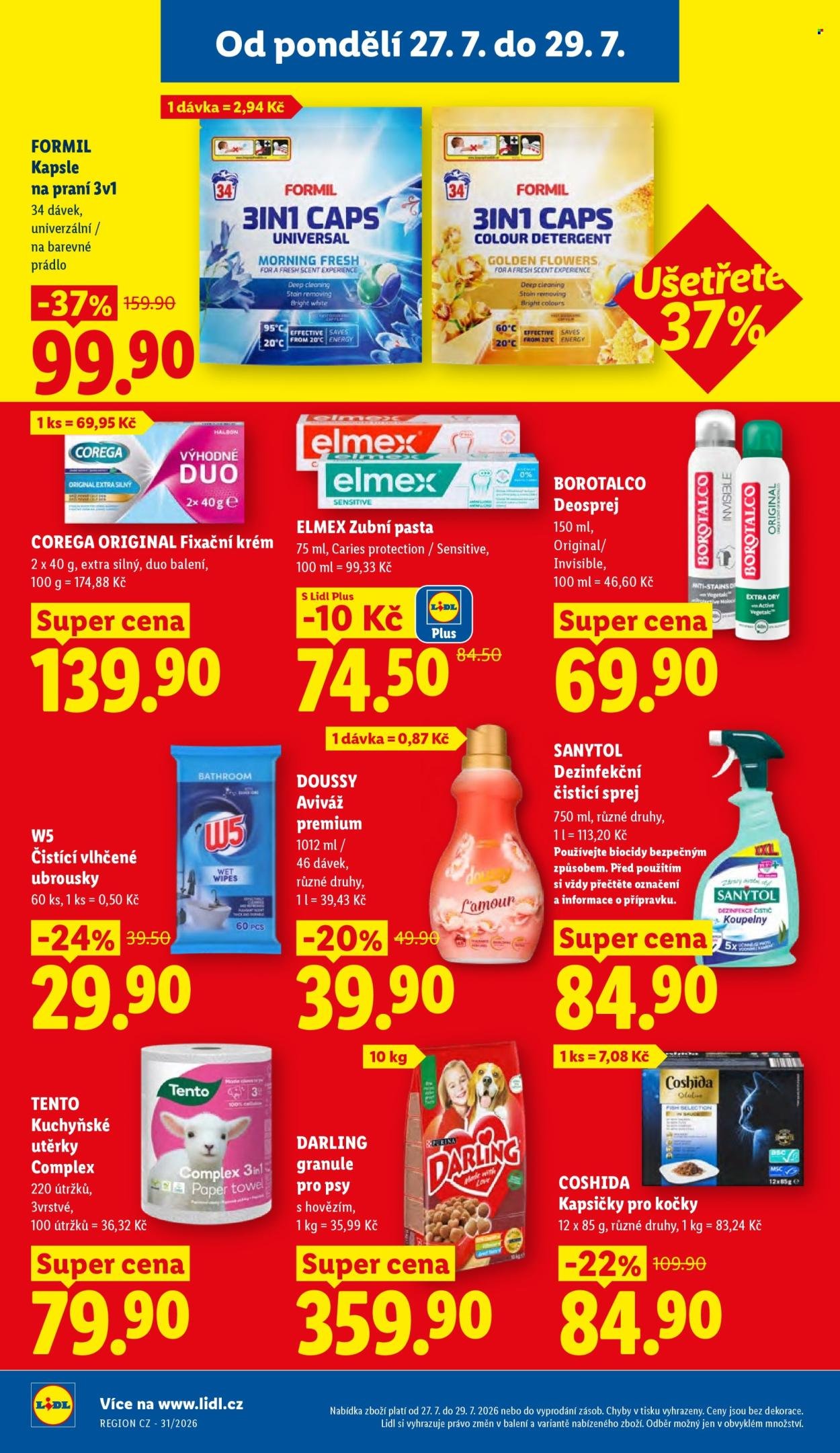 LIDL leták - Od pondělí 27.7.2026