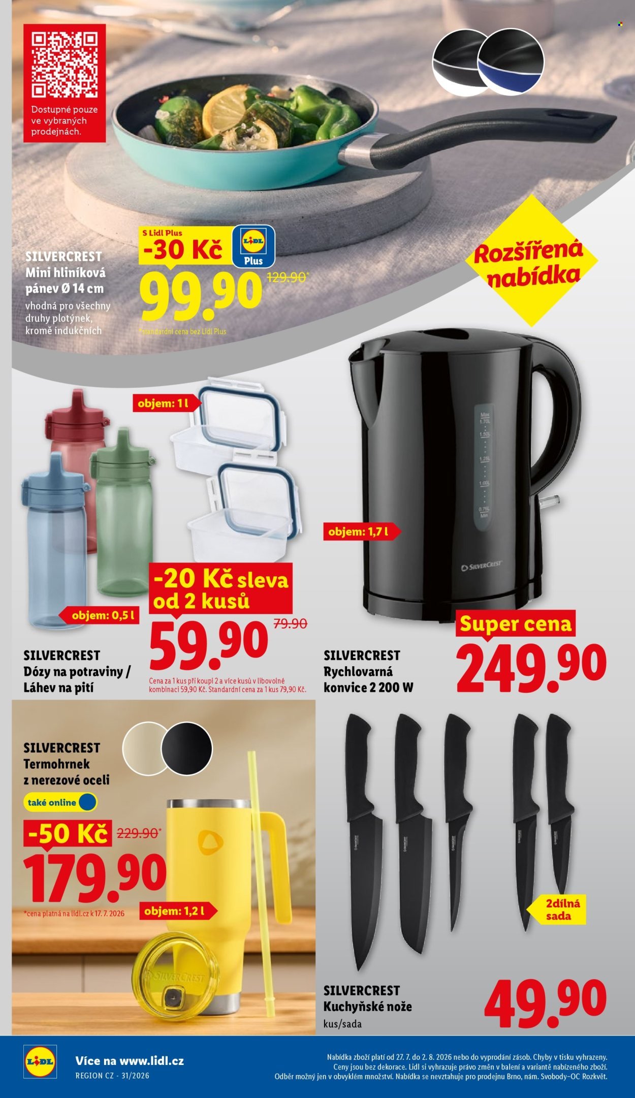LIDL leták - Od pondělí 27.7.2026