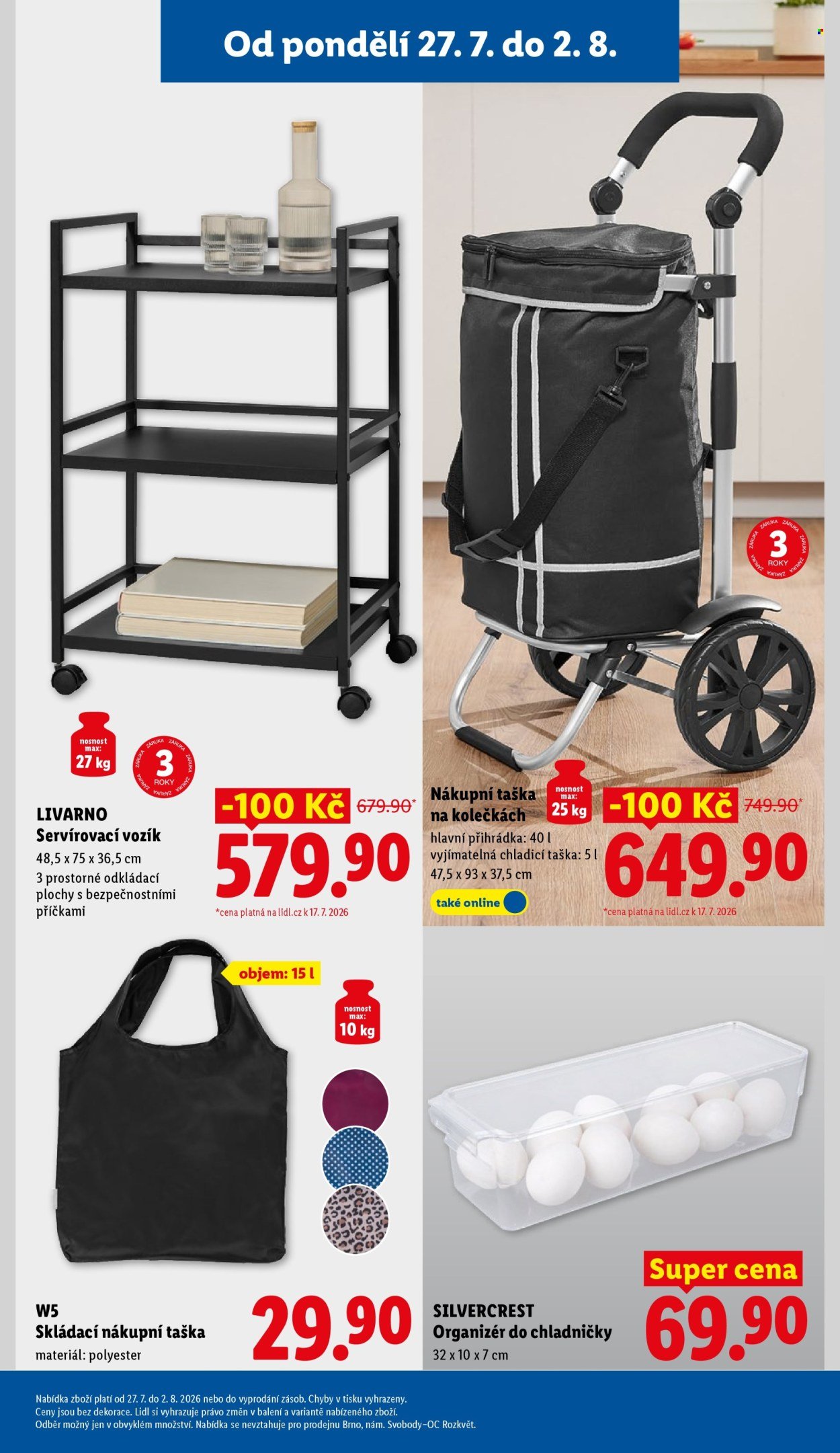 LIDL leták - Od pondělí 27.7.2026