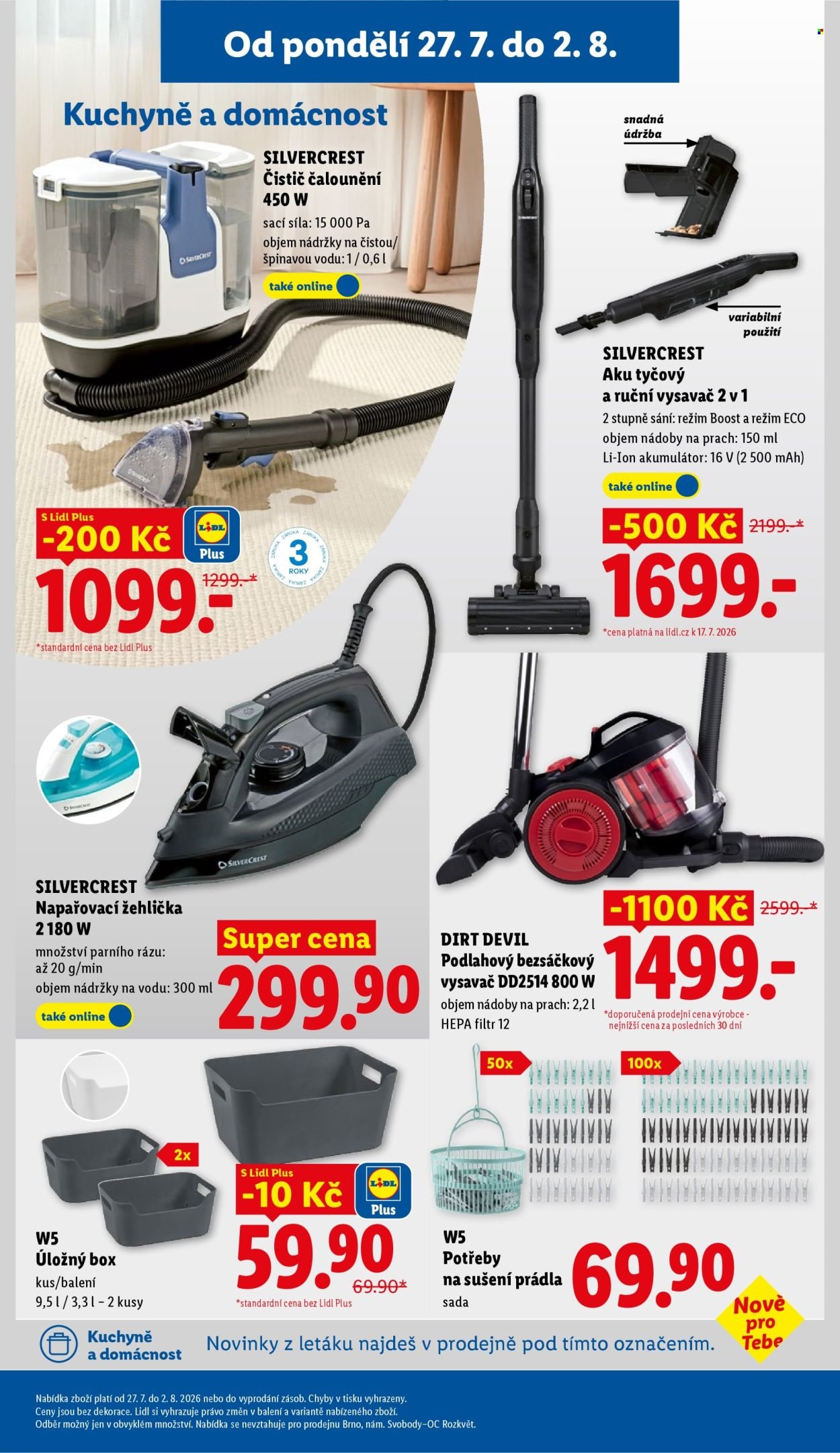 LIDL leták - Od pondělí 27.7.2026
