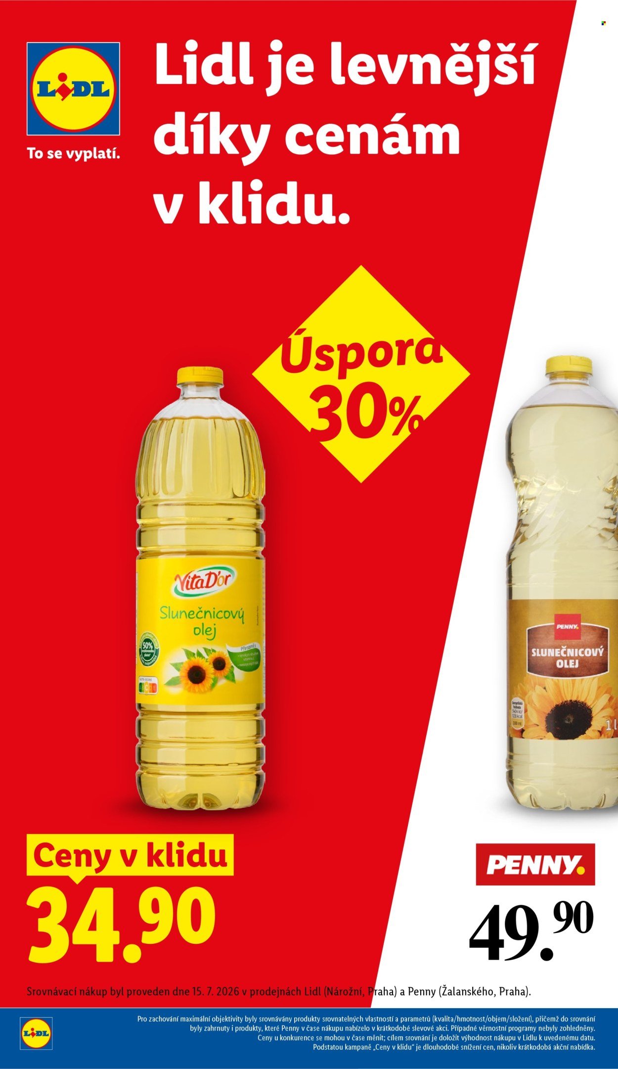 LIDL leták - Od pondělí 27.7.2026