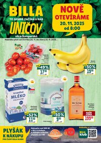BILLA leták - Speciál: Uničov (2025-11-20 - 2025-11-25)