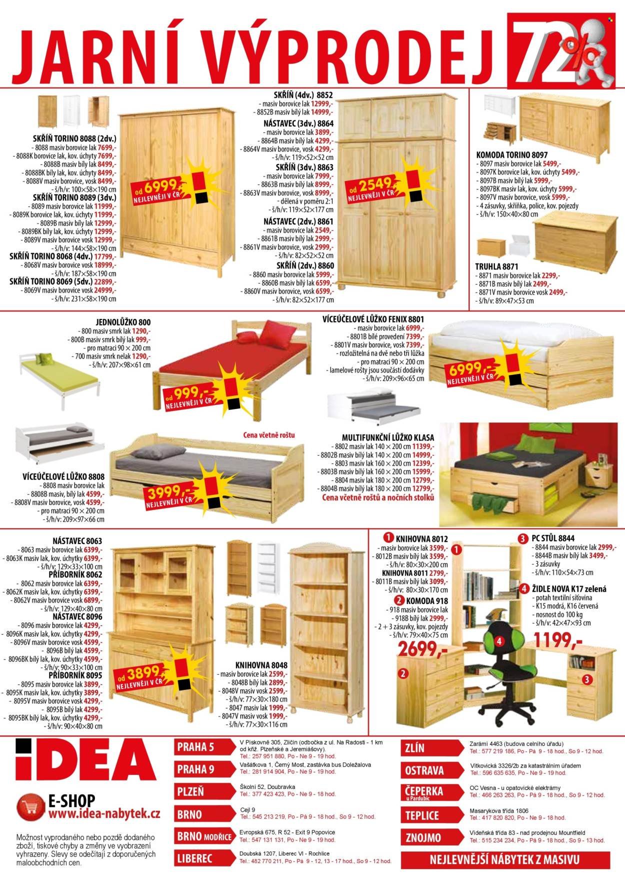 IDEA NÁBYTEK leták - Od středy 15.4.2026 (2026-04-15 - 2026-04-30)