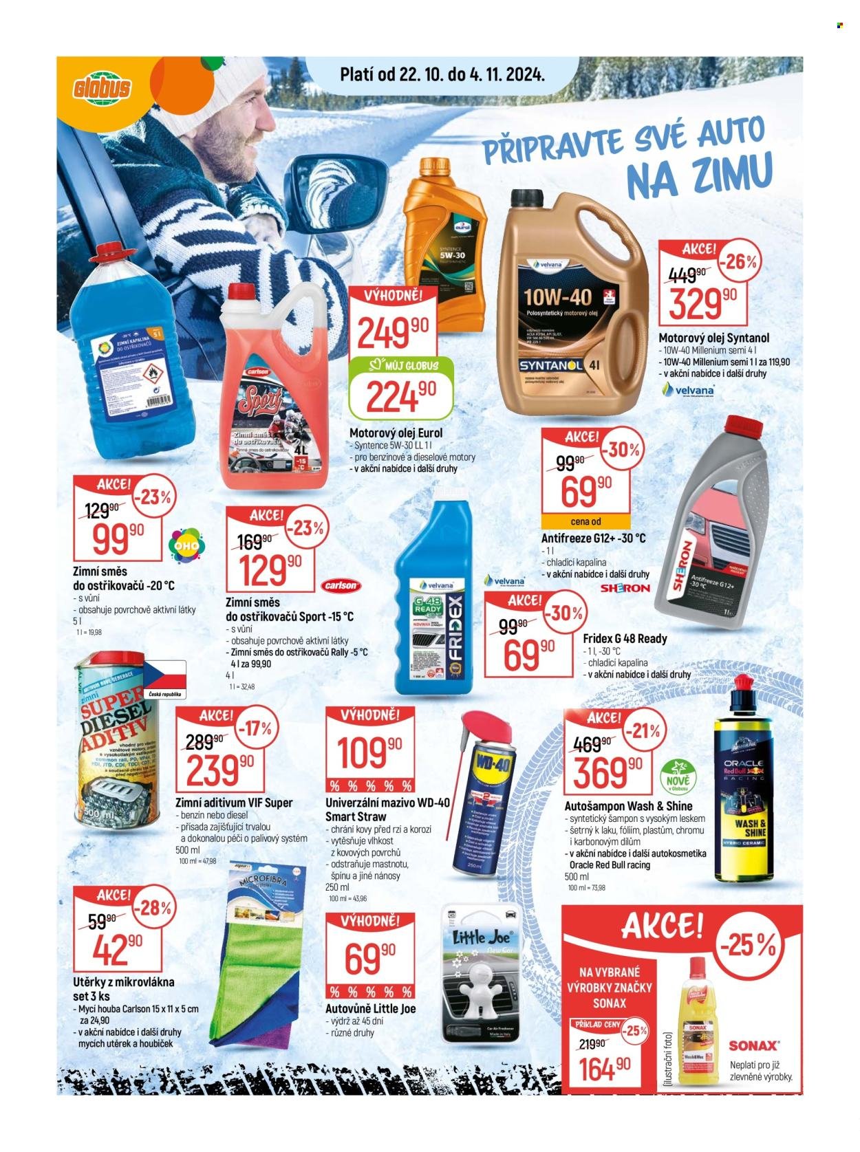 GLOBUS leták - Od středy 22.10.2025 (2025-10-22 - 2025-11-04)