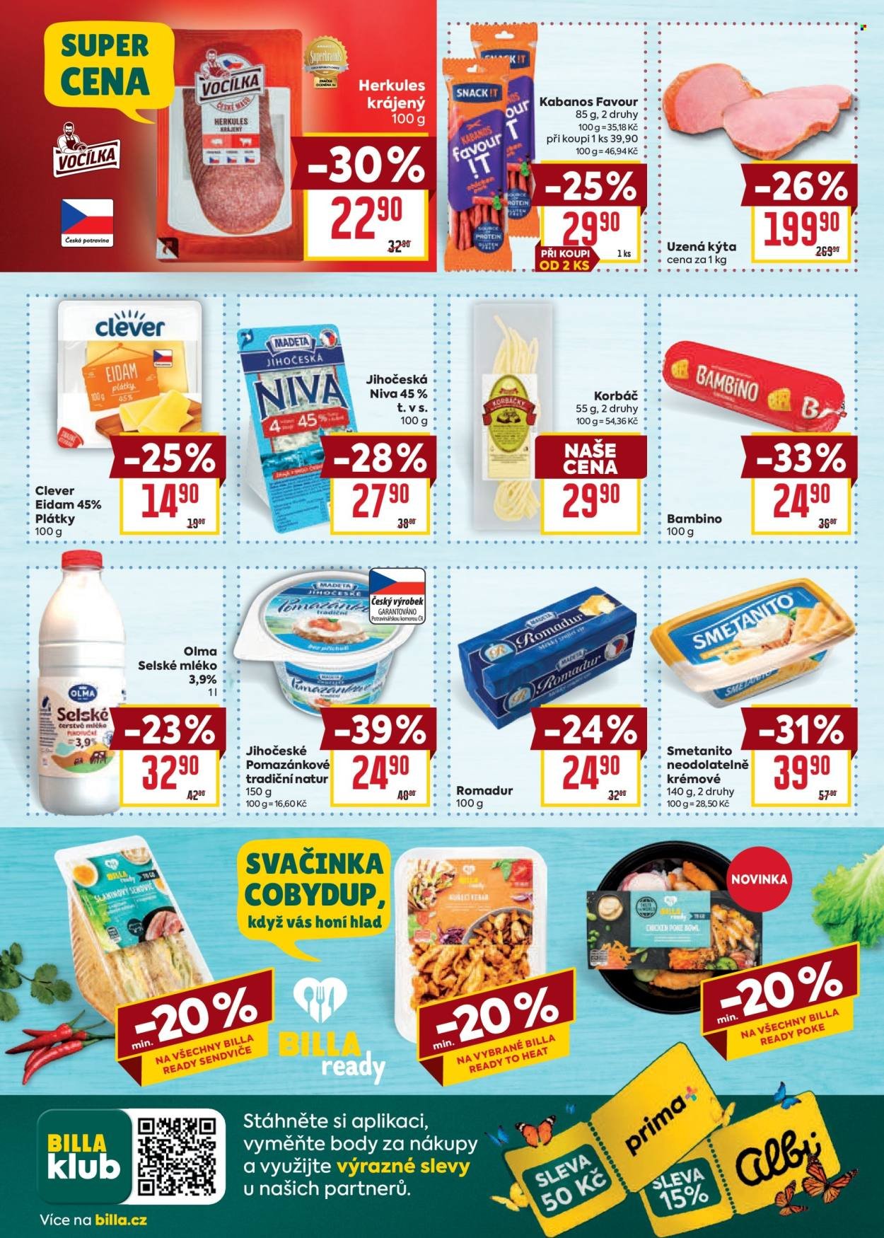 BILLA leták - Velký leták