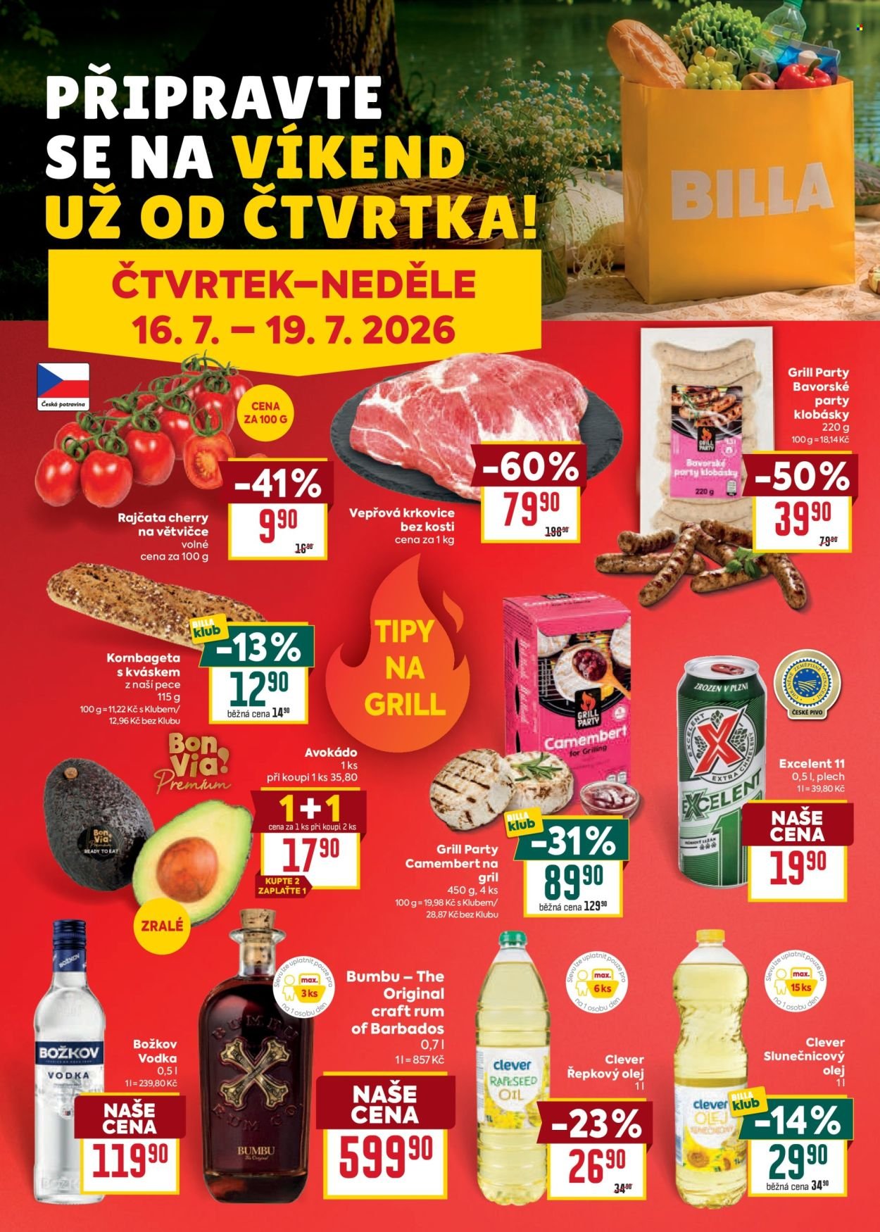 BILLA leták - Velký leták