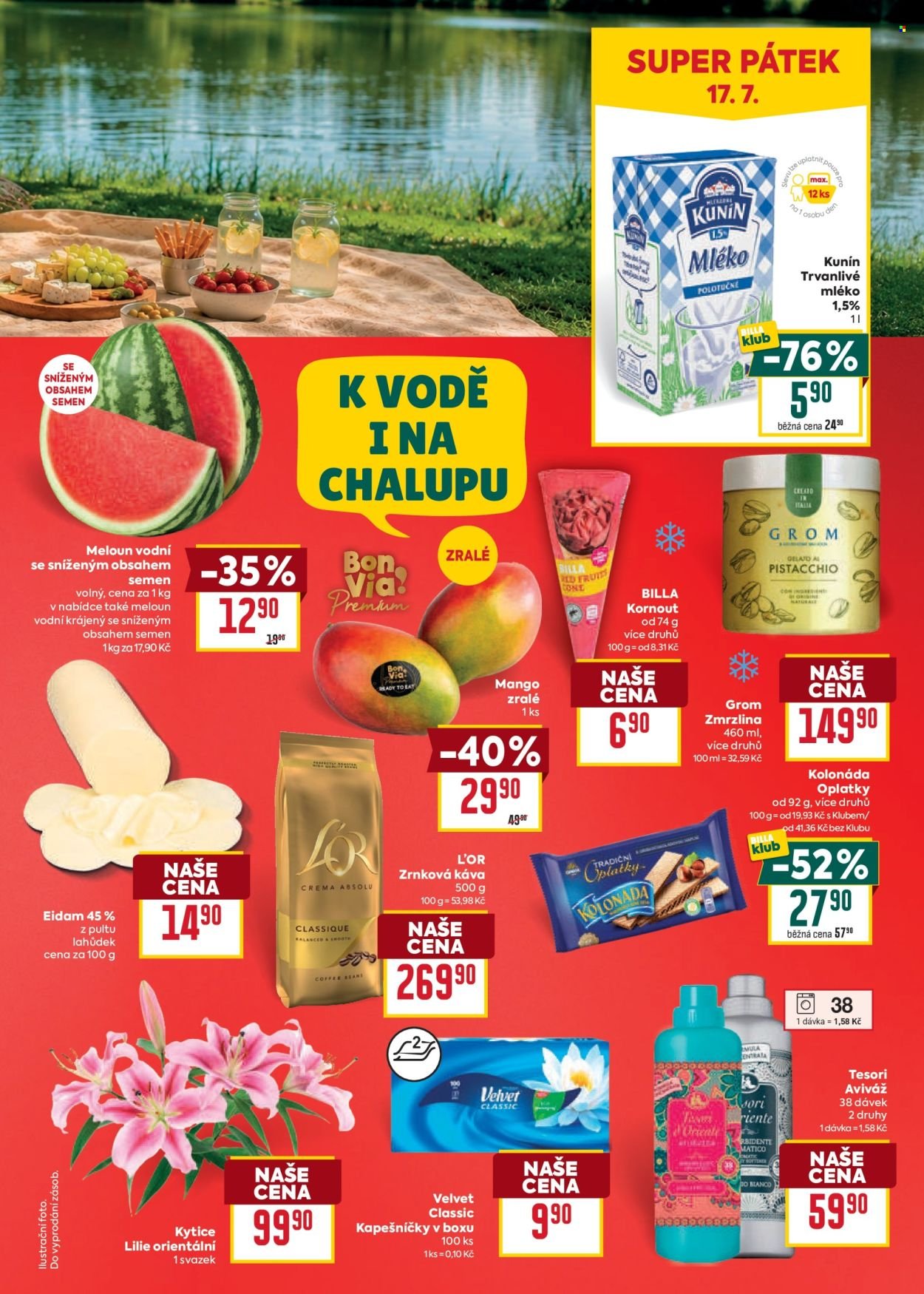 BILLA leták - Velký leták