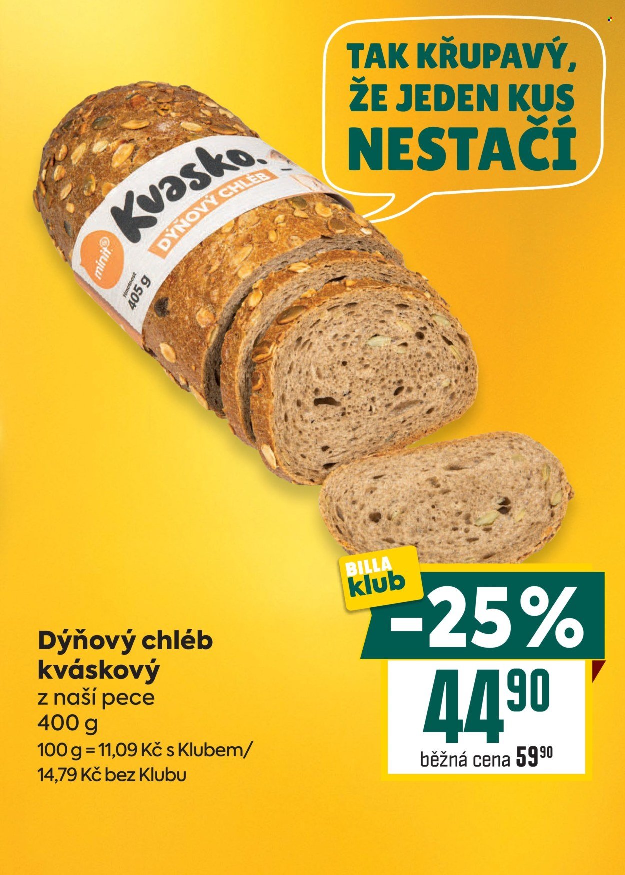 BILLA leták - Velký leták