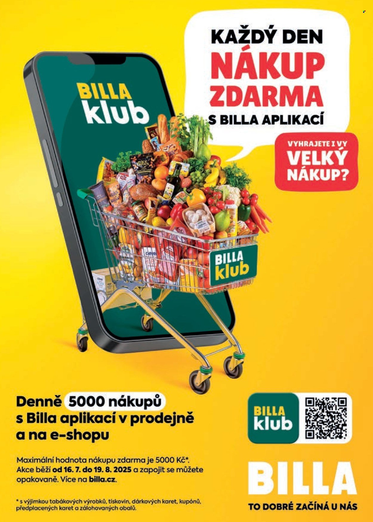 BILLA leták - Velký leták (2025-07-23 - 2025-07-29)