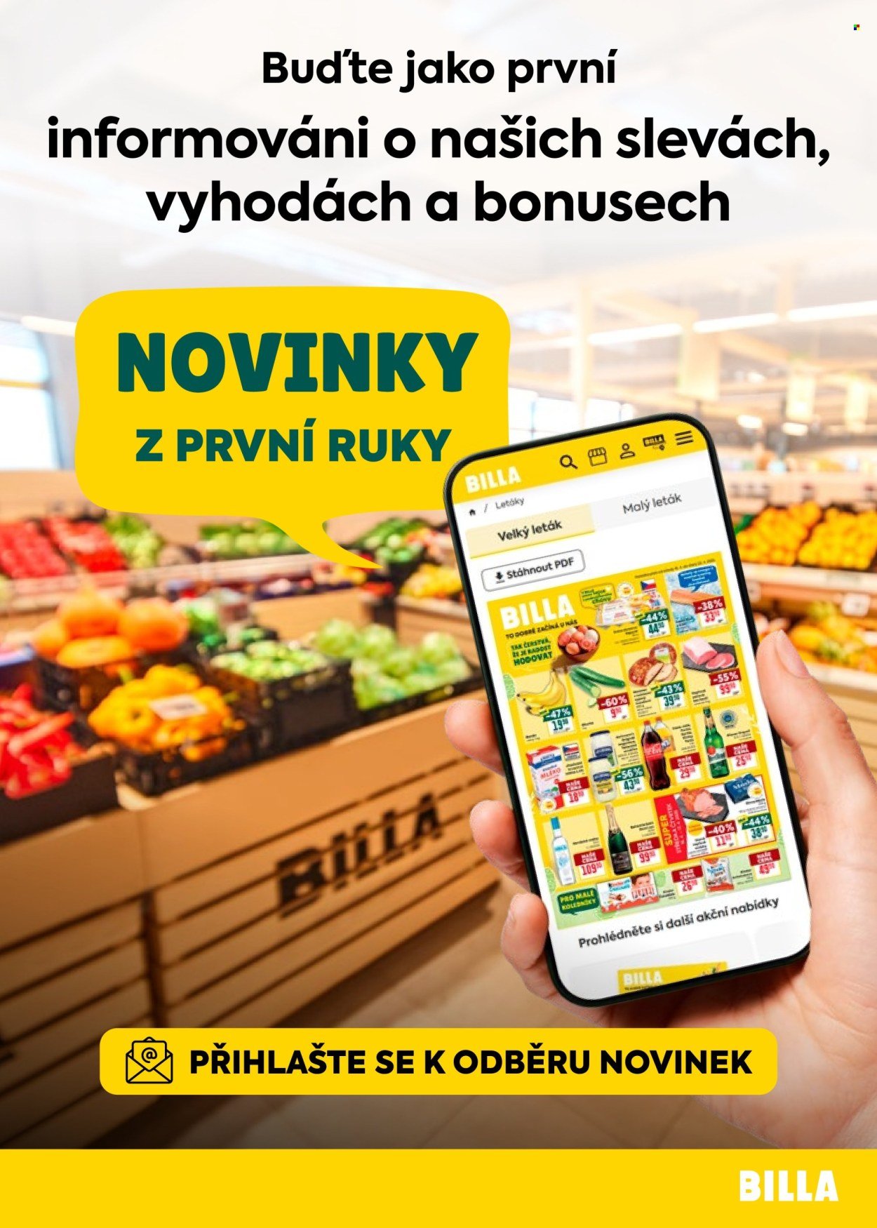 BILLA leták - Velký leták (2025-07-23 - 2025-07-29)