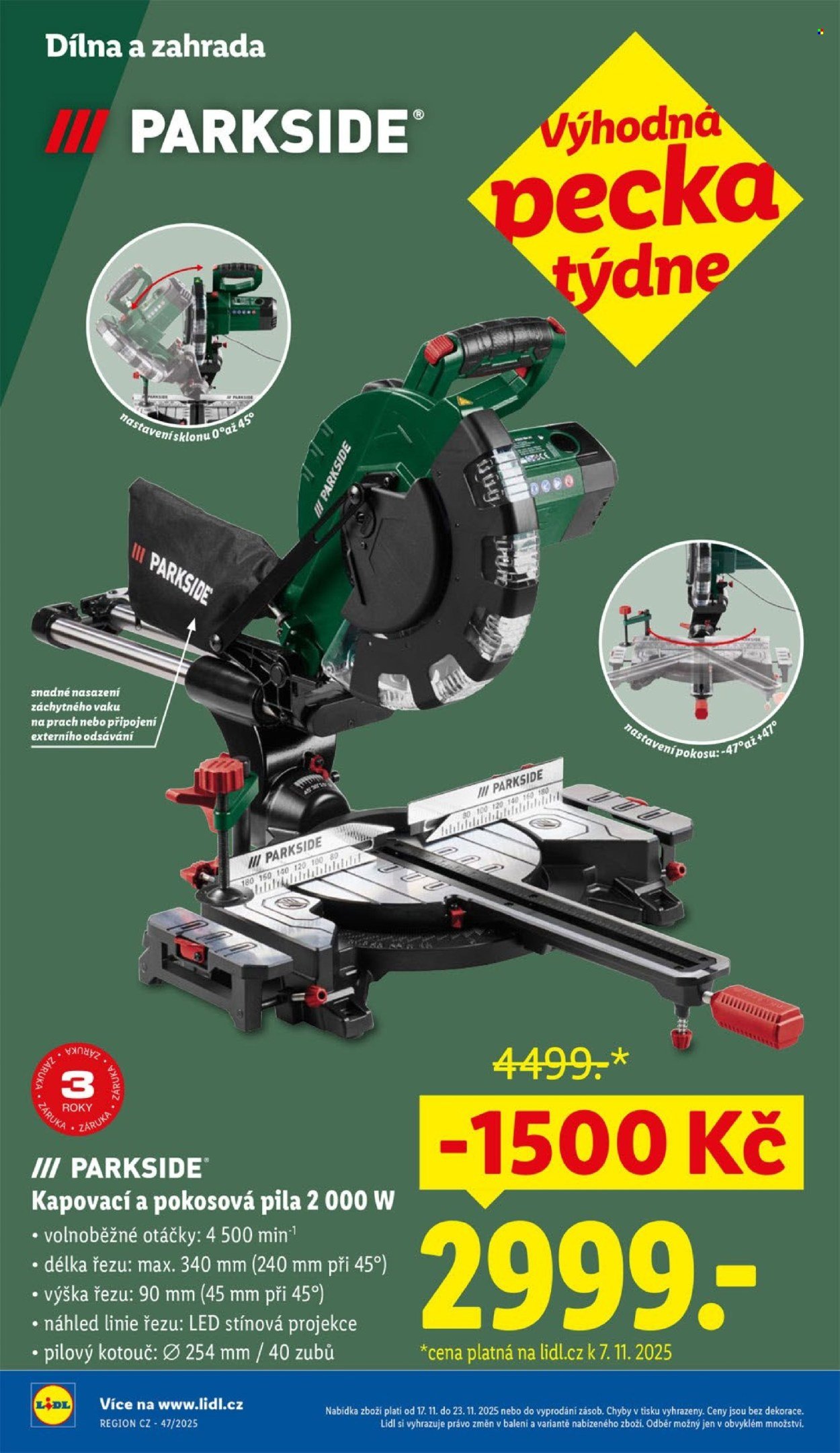 LIDL leták - Spotřební zboží (2025-11-17 - 2025-11-23)