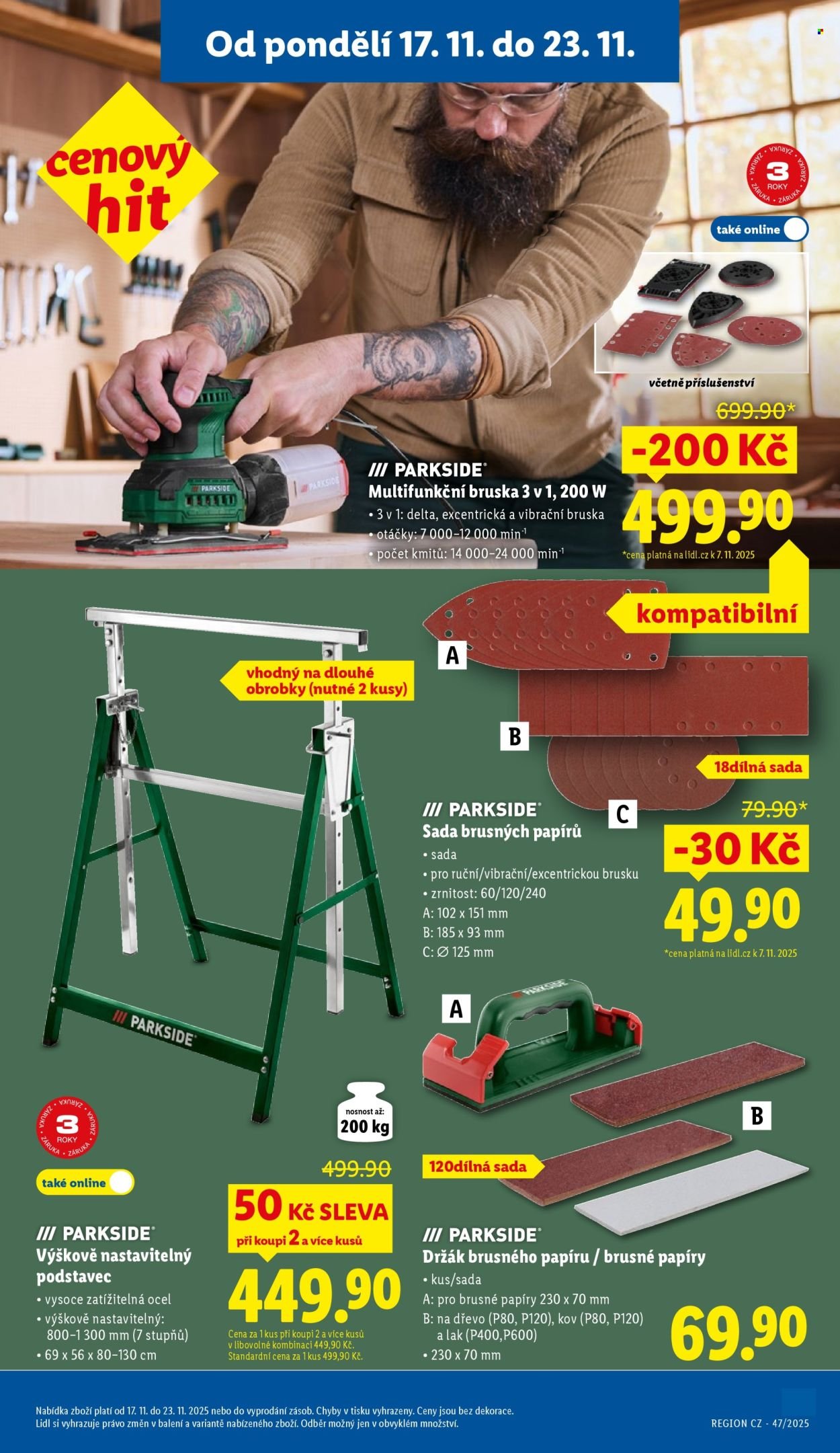 LIDL leták - Spotřební zboží (2025-11-17 - 2025-11-23)