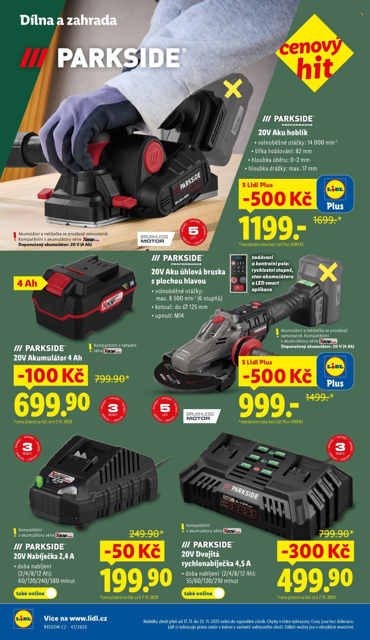 LIDL leták - Spotřební zboží (2025-11-17 - 2025-11-23)