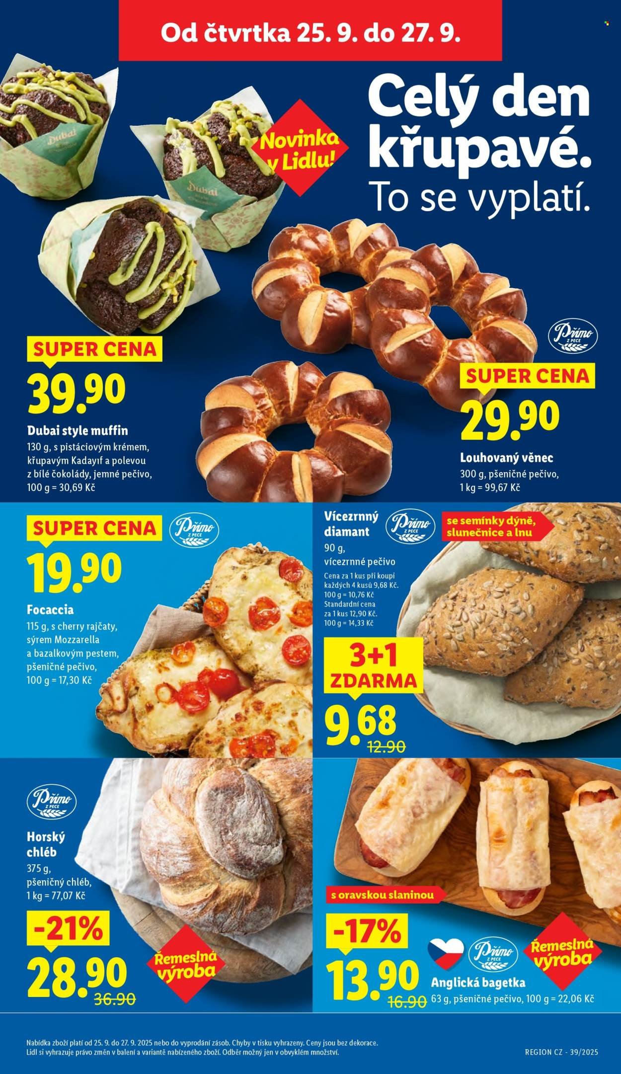 LIDL leták - Od čtvrtka 25.9.2025 (2025-09-25 - 2025-09-27)