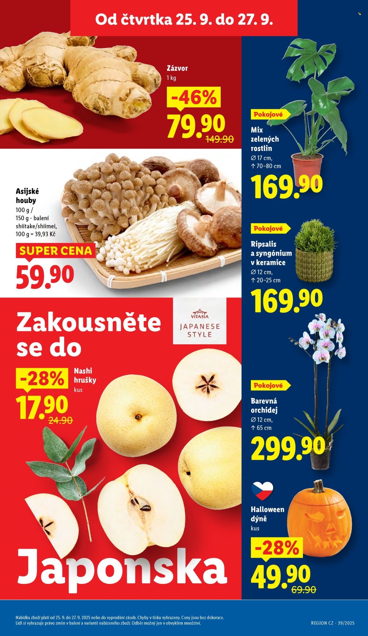 LIDL leták - Od čtvrtka 25.9.2025 (2025-09-25 - 2025-09-27)