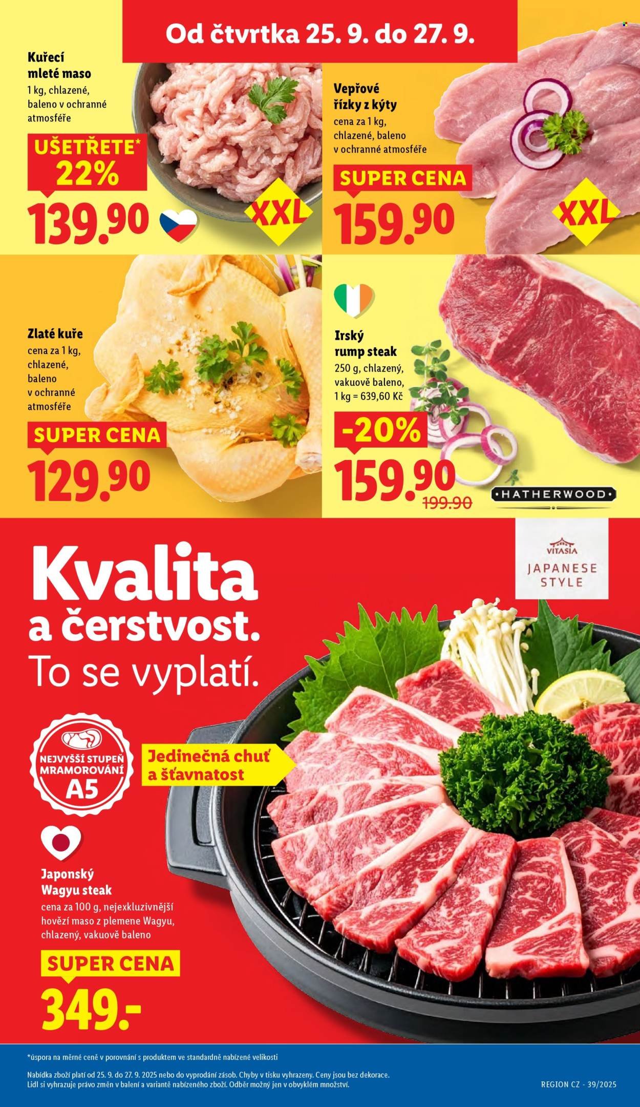 LIDL leták - Od čtvrtka 25.9.2025 (2025-09-25 - 2025-09-27)