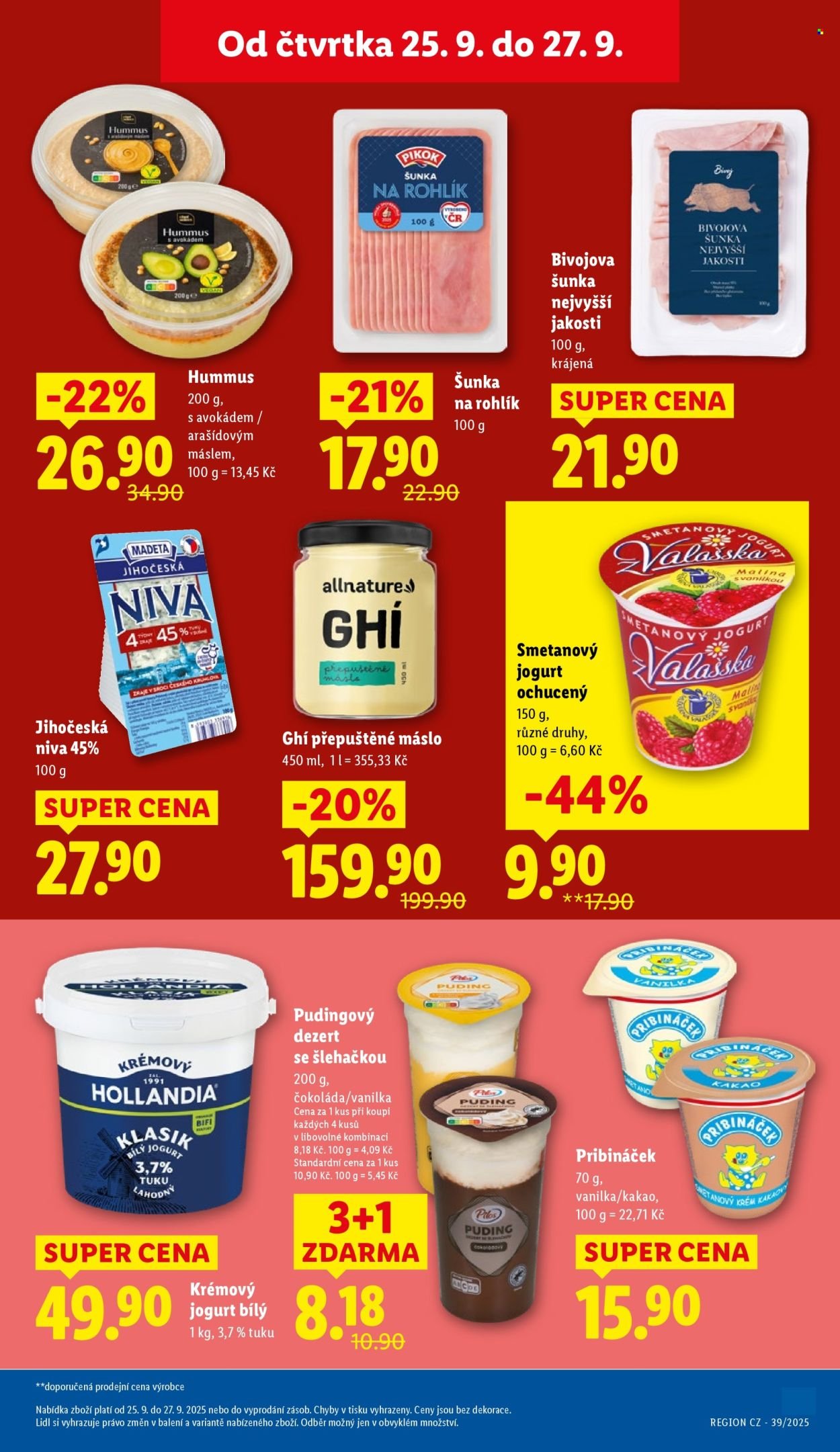 LIDL leták - Od čtvrtka 25.9.2025 (2025-09-25 - 2025-09-27)