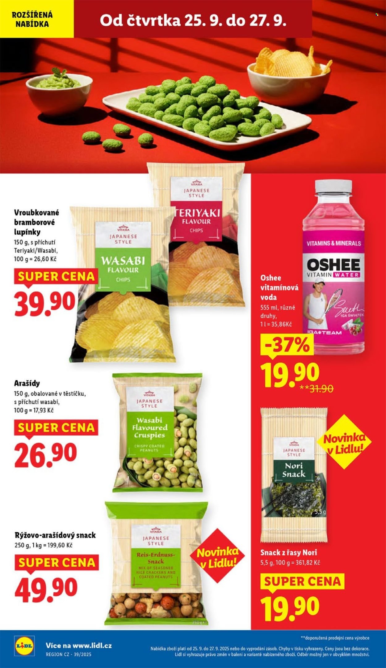 LIDL leták - Od čtvrtka 25.9.2025 (2025-09-25 - 2025-09-27)