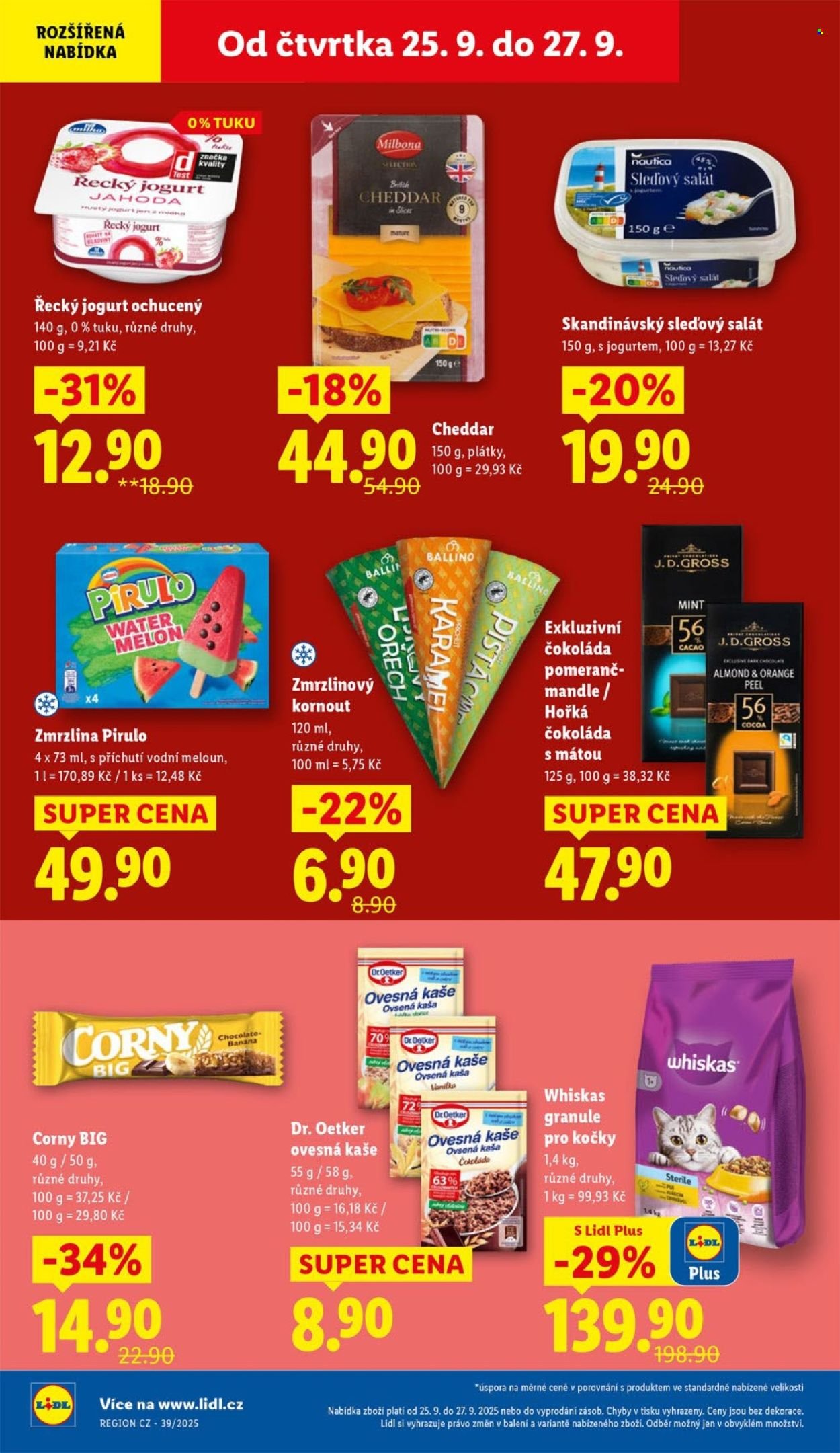 LIDL leták - Od čtvrtka 25.9.2025 (2025-09-25 - 2025-09-27)