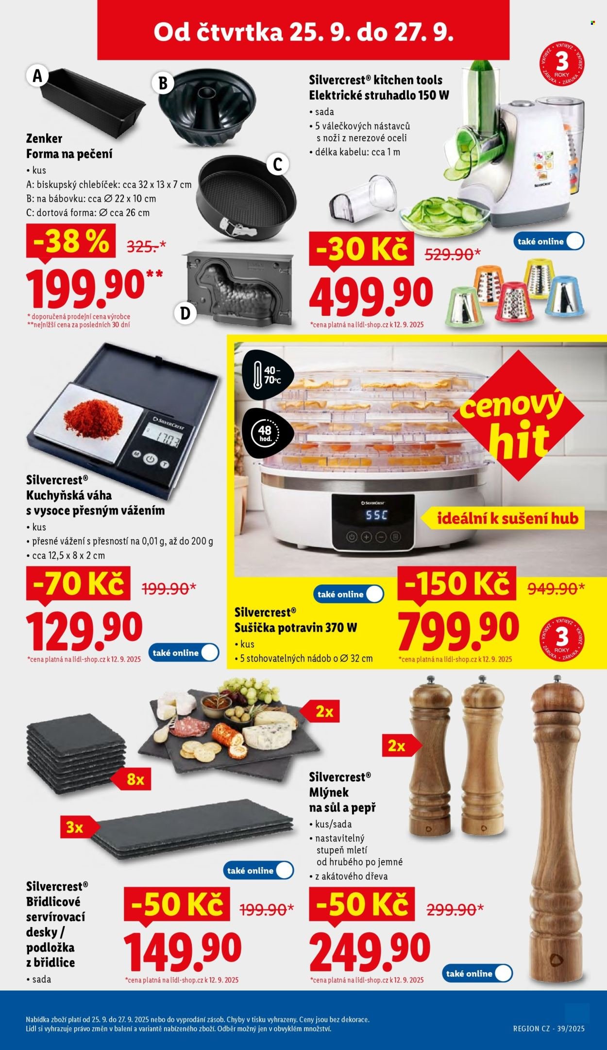 LIDL leták - Od čtvrtka 25.9.2025 (2025-09-25 - 2025-09-27)