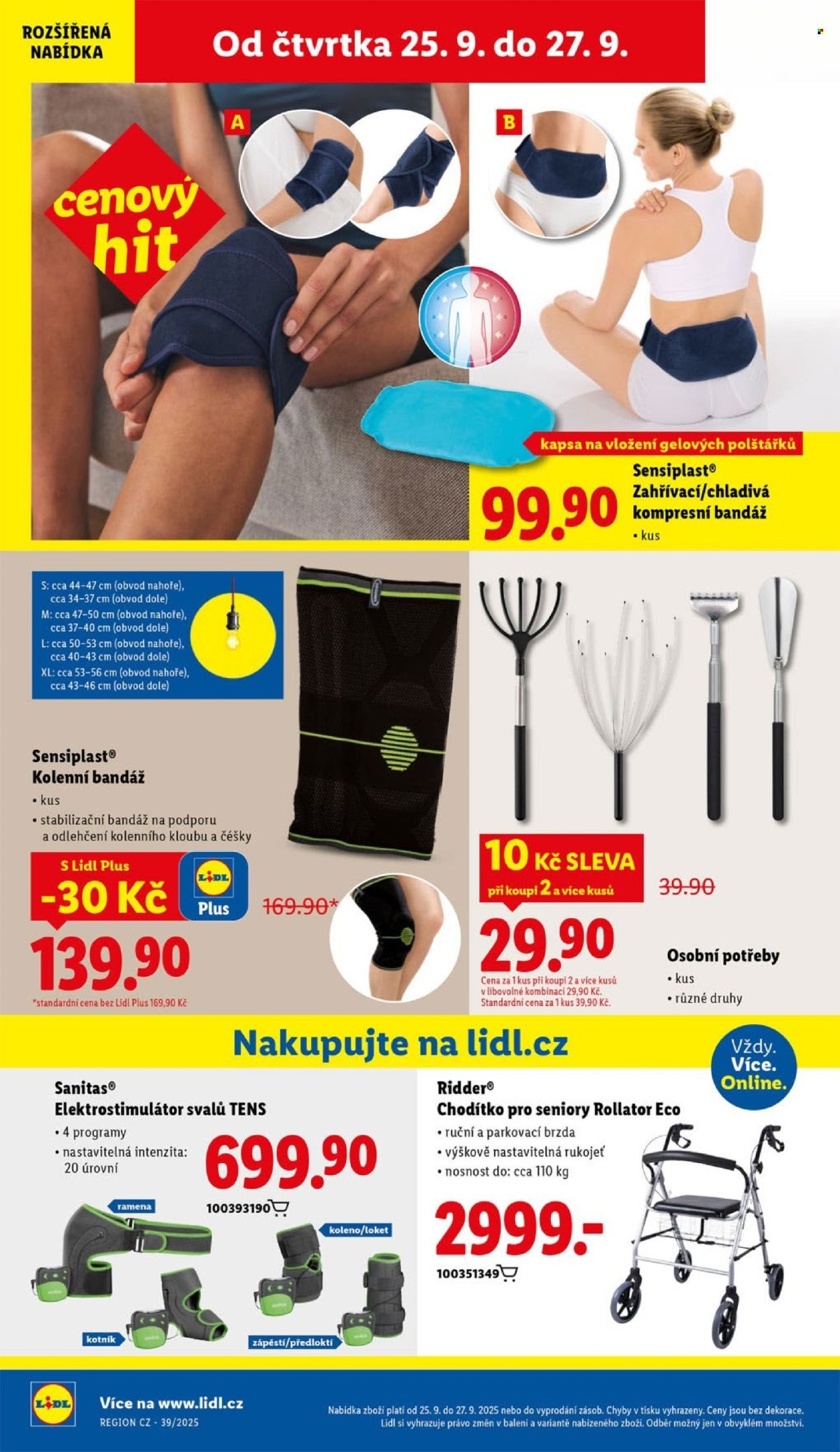 LIDL leták - Od čtvrtka 25.9.2025 (2025-09-25 - 2025-09-27)