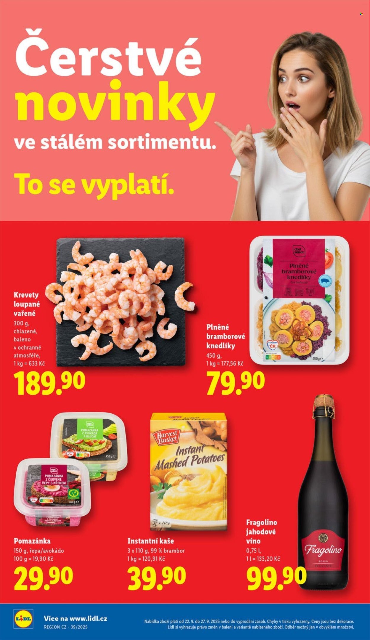 LIDL leták - Od čtvrtka 25.9.2025 (2025-09-25 - 2025-09-27)