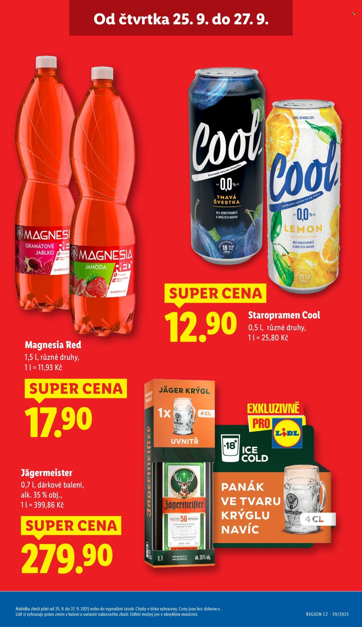 LIDL leták - Od čtvrtka 25.9.2025 (2025-09-25 - 2025-09-27)