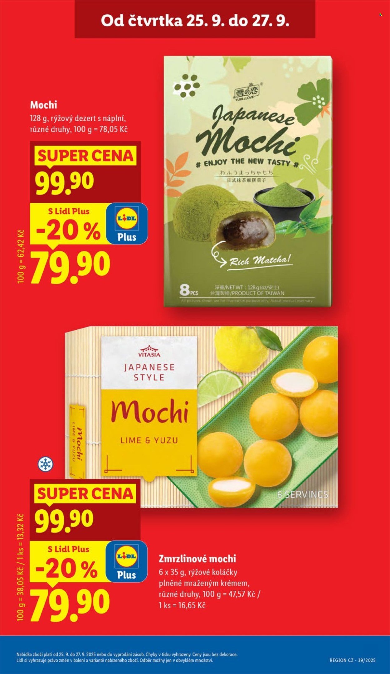 LIDL leták - Od čtvrtka 25.9.2025 (2025-09-25 - 2025-09-27)
