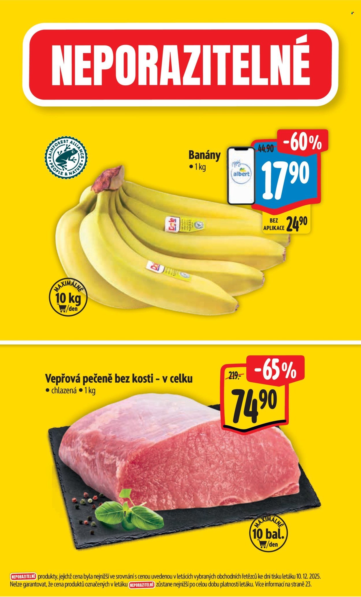 ALBERT leták - Neporazitelné (2025-12-17 - 2025-12-24)