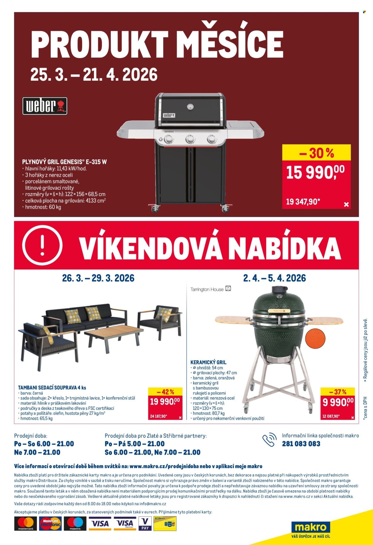 MAKRO leták - Nepotravinové zboží (2026-03-25 - 2026-04-07)