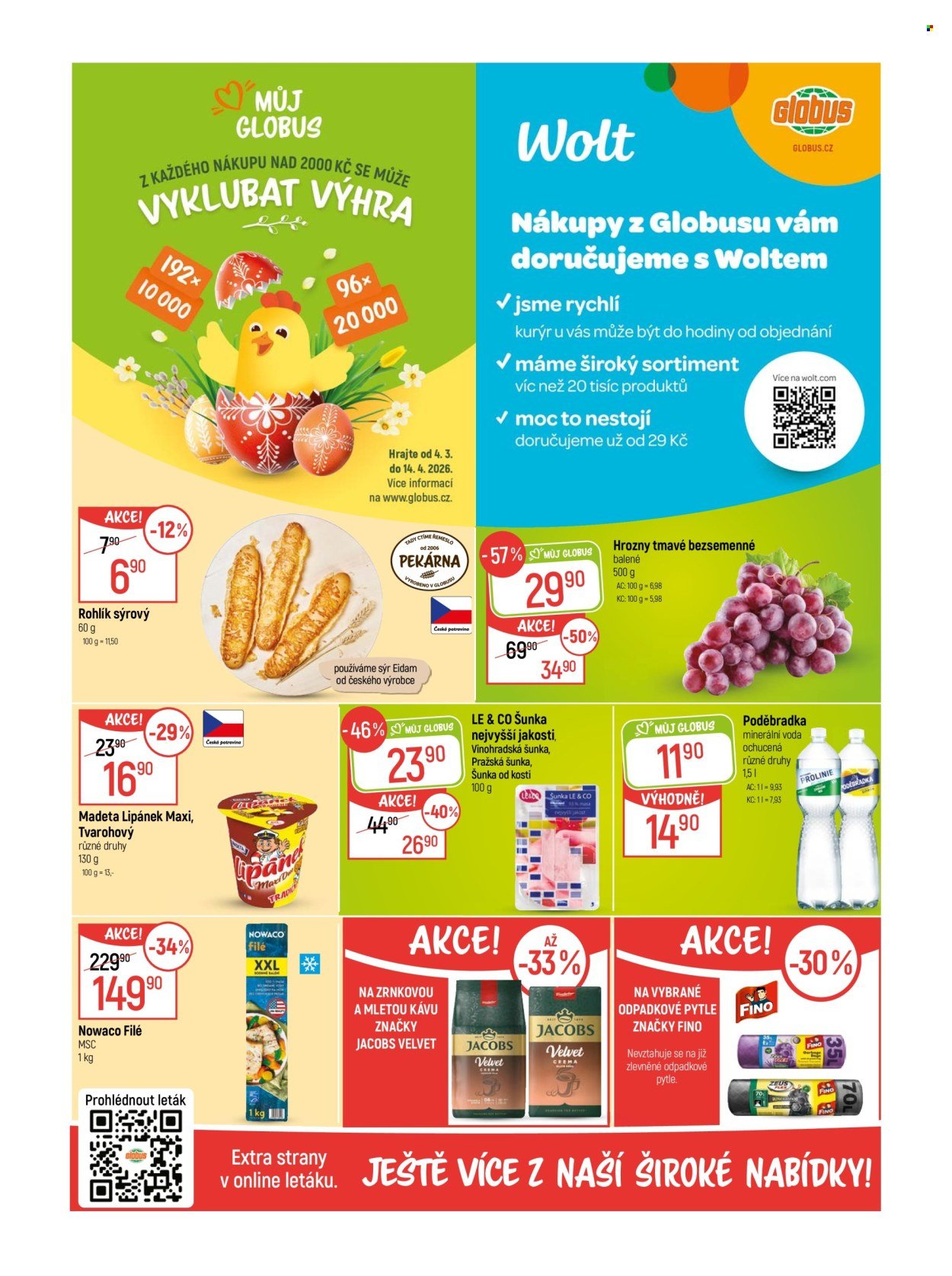 GLOBUS leták - Od středy 4.3.2026 (2026-03-04 - 2026-03-10)