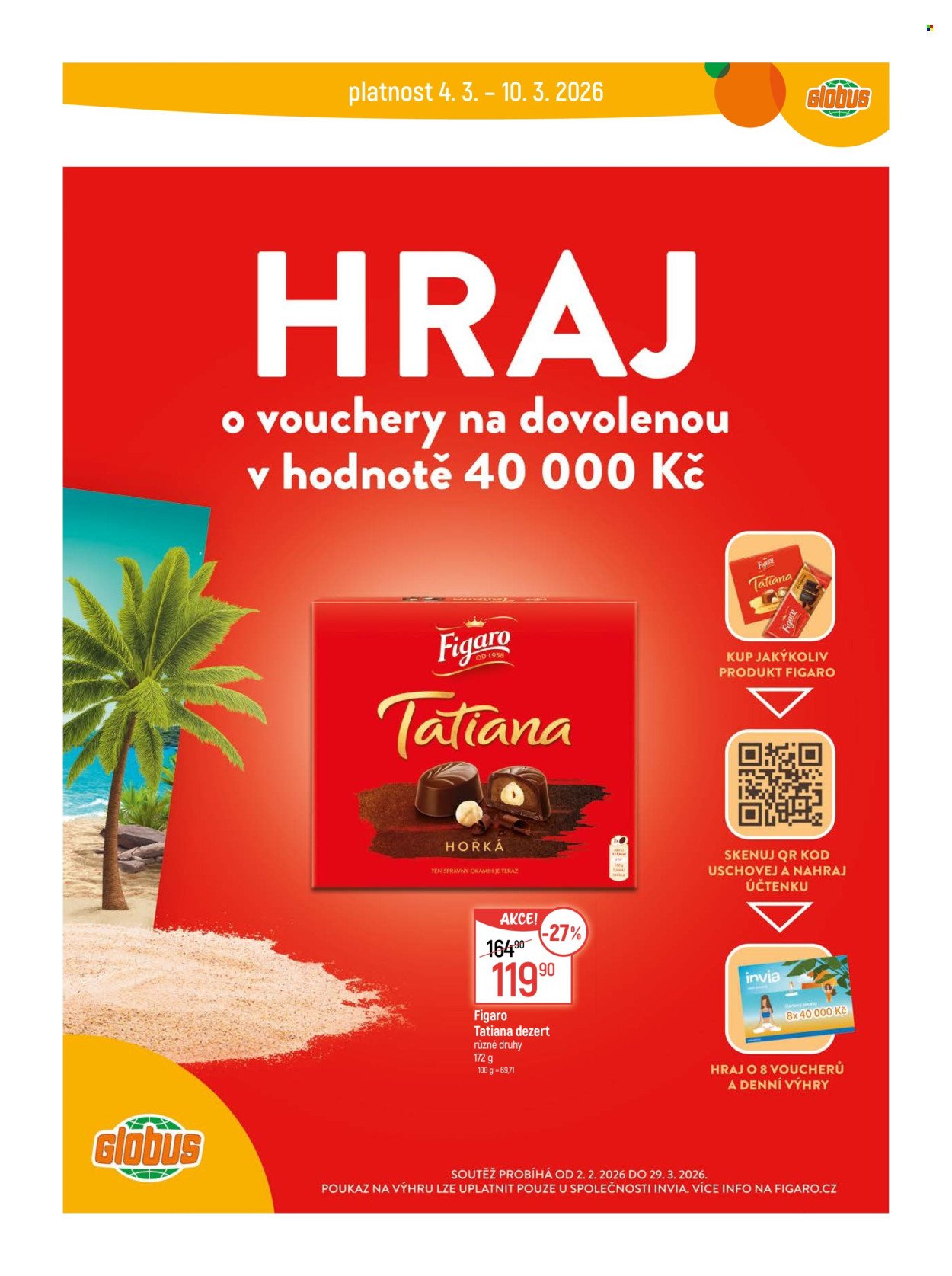 GLOBUS leták - Od středy 4.3.2026 (2026-03-04 - 2026-03-10)