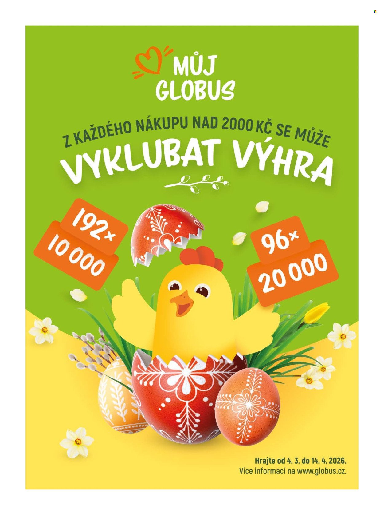 GLOBUS leták - Od středy 4.3.2026 (2026-03-04 - 2026-03-10)