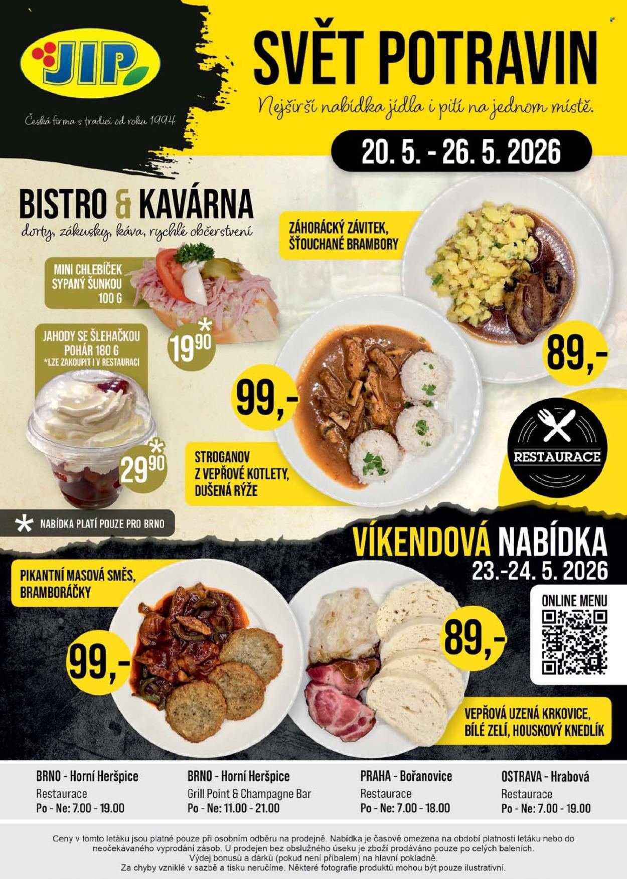 JIP leták - Svět potravin (2026-05-20 - 2026-05-26)