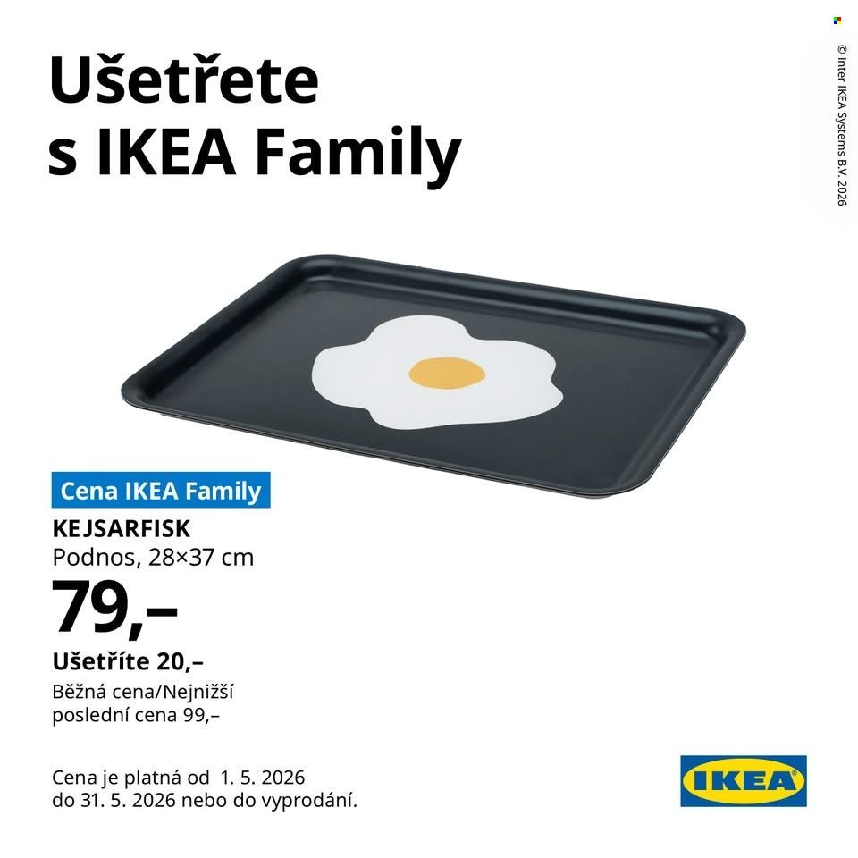 IKEA leták - Od pátku 1.5.2026 (2026-05-01 - 2026-05-31)
