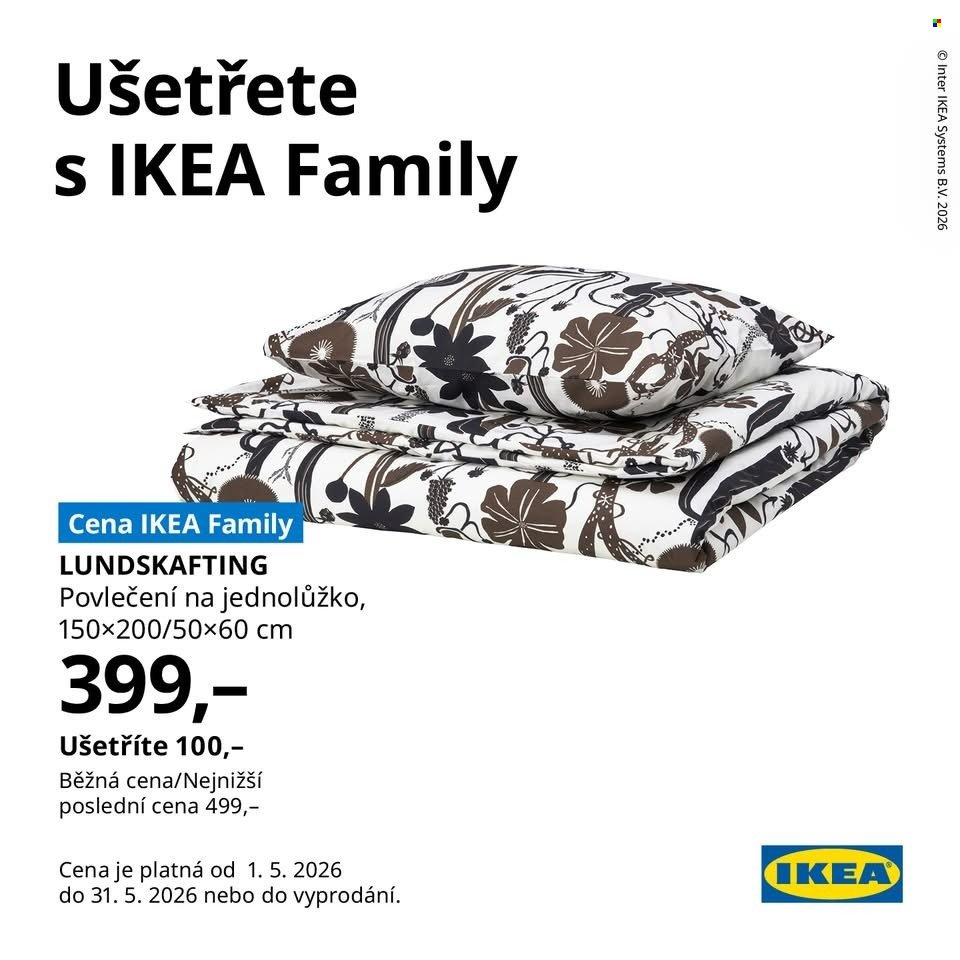 IKEA leták - Od pátku 1.5.2026 (2026-05-01 - 2026-05-31)