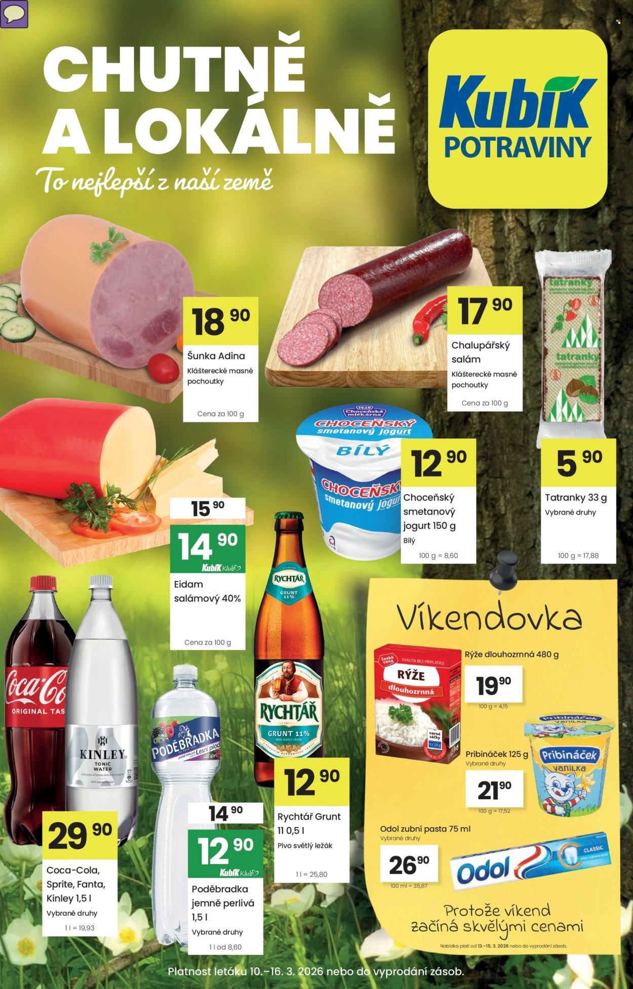 KUBÍK leták - Od úterý 10.3.2026 (2026-03-10 - 2026-03-16)