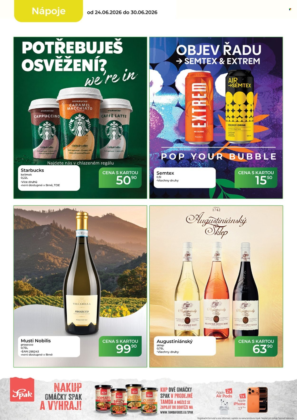 TAMDA FOODS leták - Od středy 24.6.2026