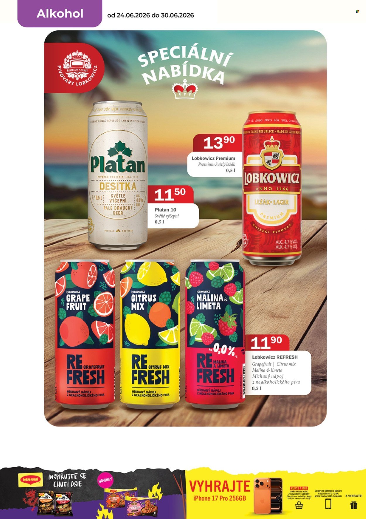 TAMDA FOODS leták - Od středy 24.6.2026
