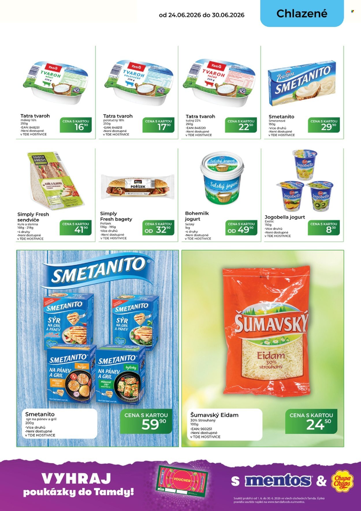 TAMDA FOODS leták - Od středy 24.6.2026