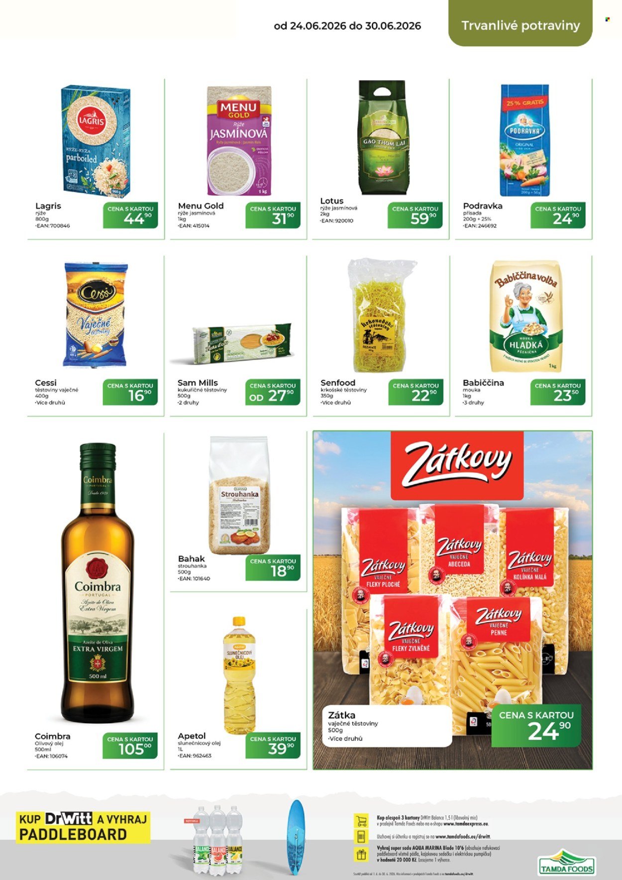 TAMDA FOODS leták - Od středy 24.6.2026