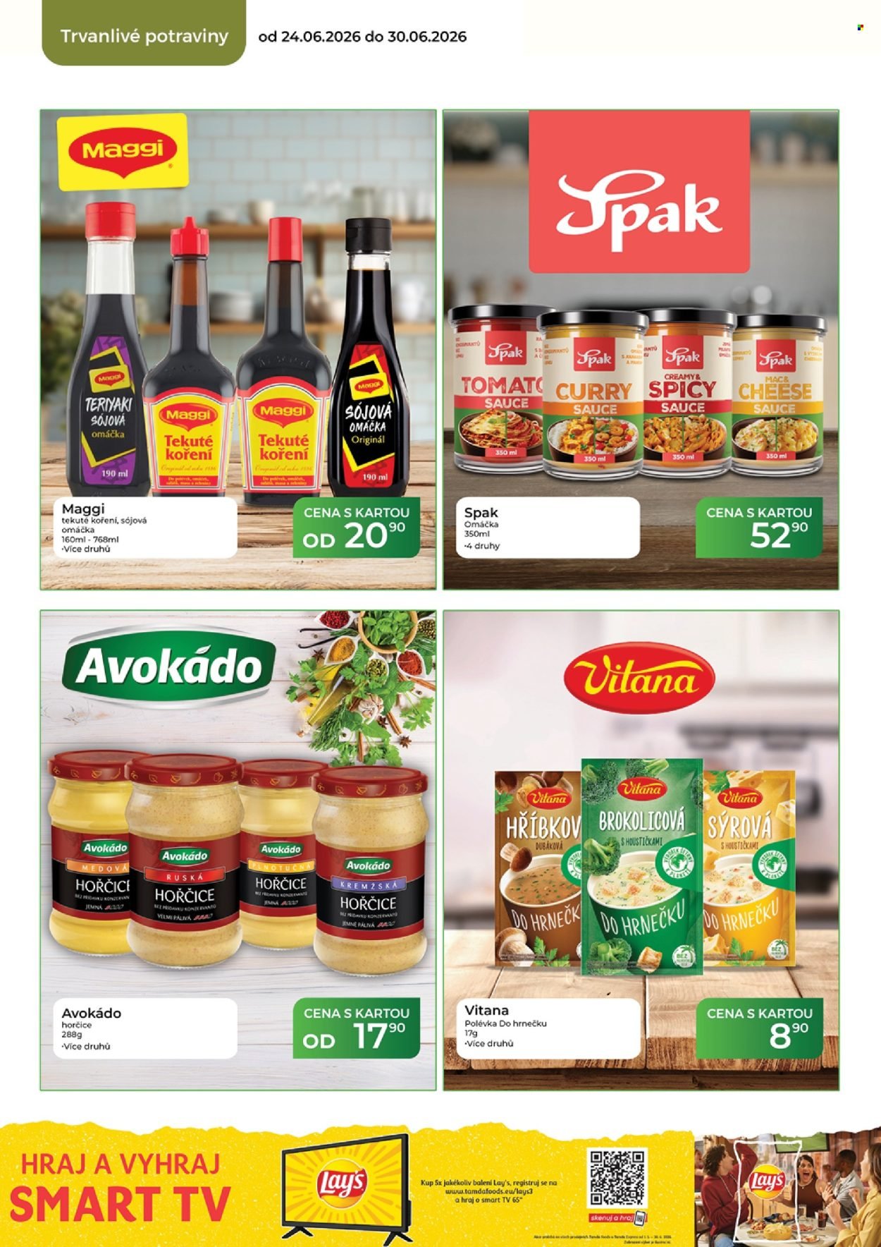 TAMDA FOODS leták - Od středy 24.6.2026