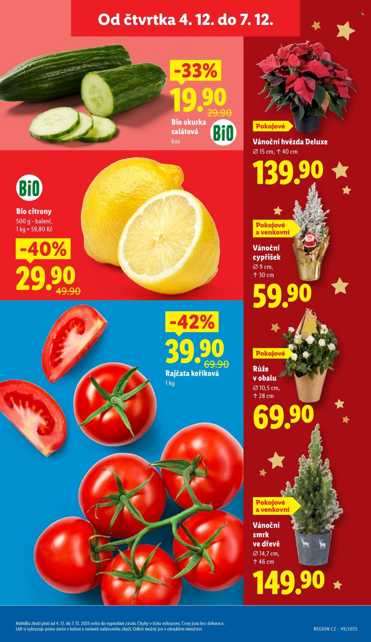 LIDL leták - Od čtvrtka 4.12.2025 (2025-12-04 - 2025-12-07)