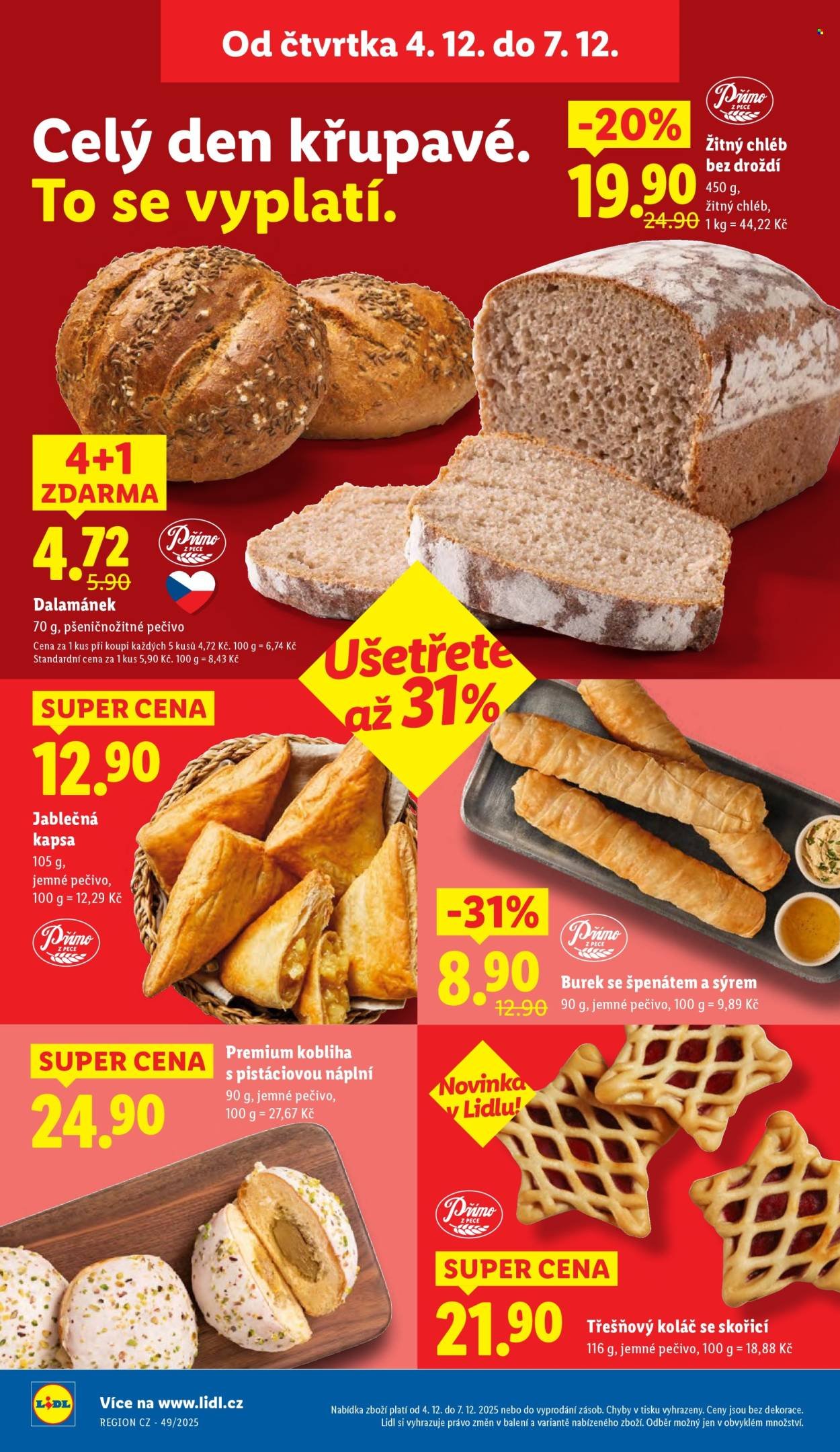 LIDL leták - Od čtvrtka 4.12.2025 (2025-12-04 - 2025-12-07)