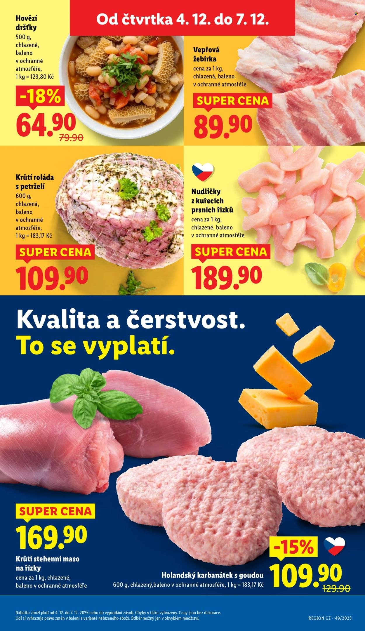 LIDL leták - Od čtvrtka 4.12.2025 (2025-12-04 - 2025-12-07)