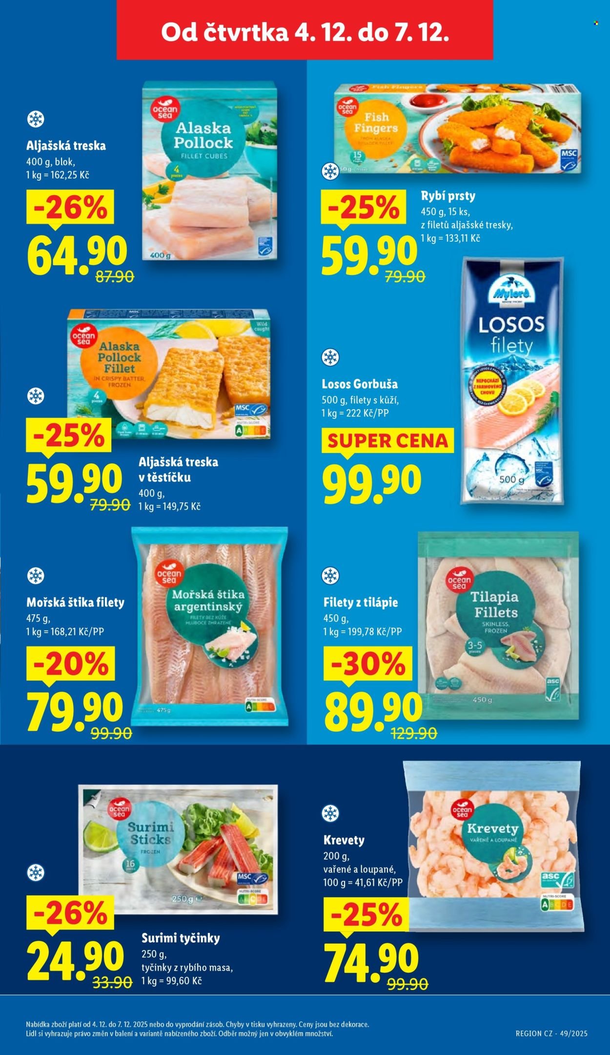 LIDL leták - Od čtvrtka 4.12.2025 (2025-12-04 - 2025-12-07)