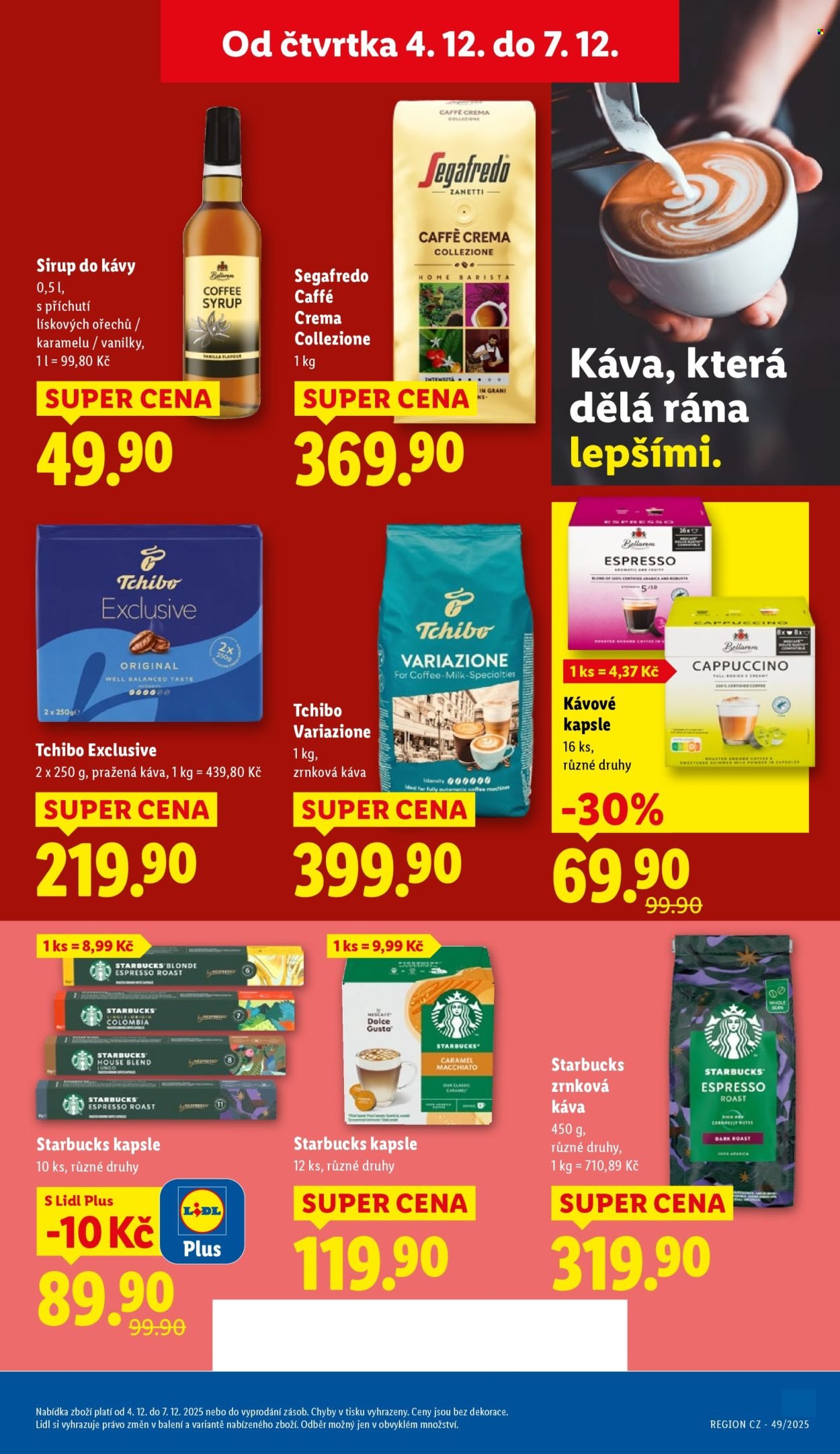 LIDL leták - Od čtvrtka 4.12.2025 (2025-12-04 - 2025-12-07)