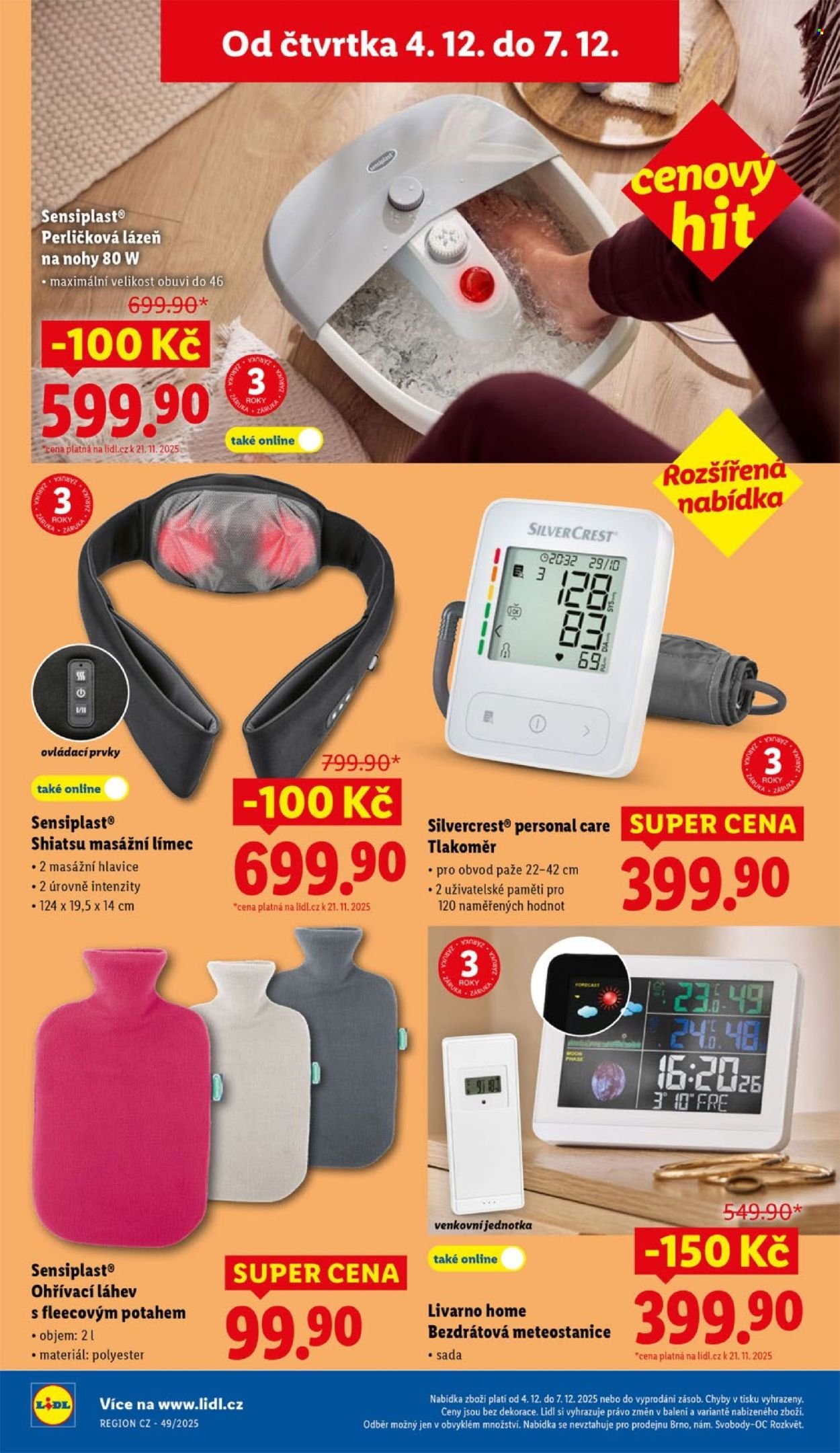 LIDL leták - Od čtvrtka 4.12.2025 (2025-12-04 - 2025-12-07)
