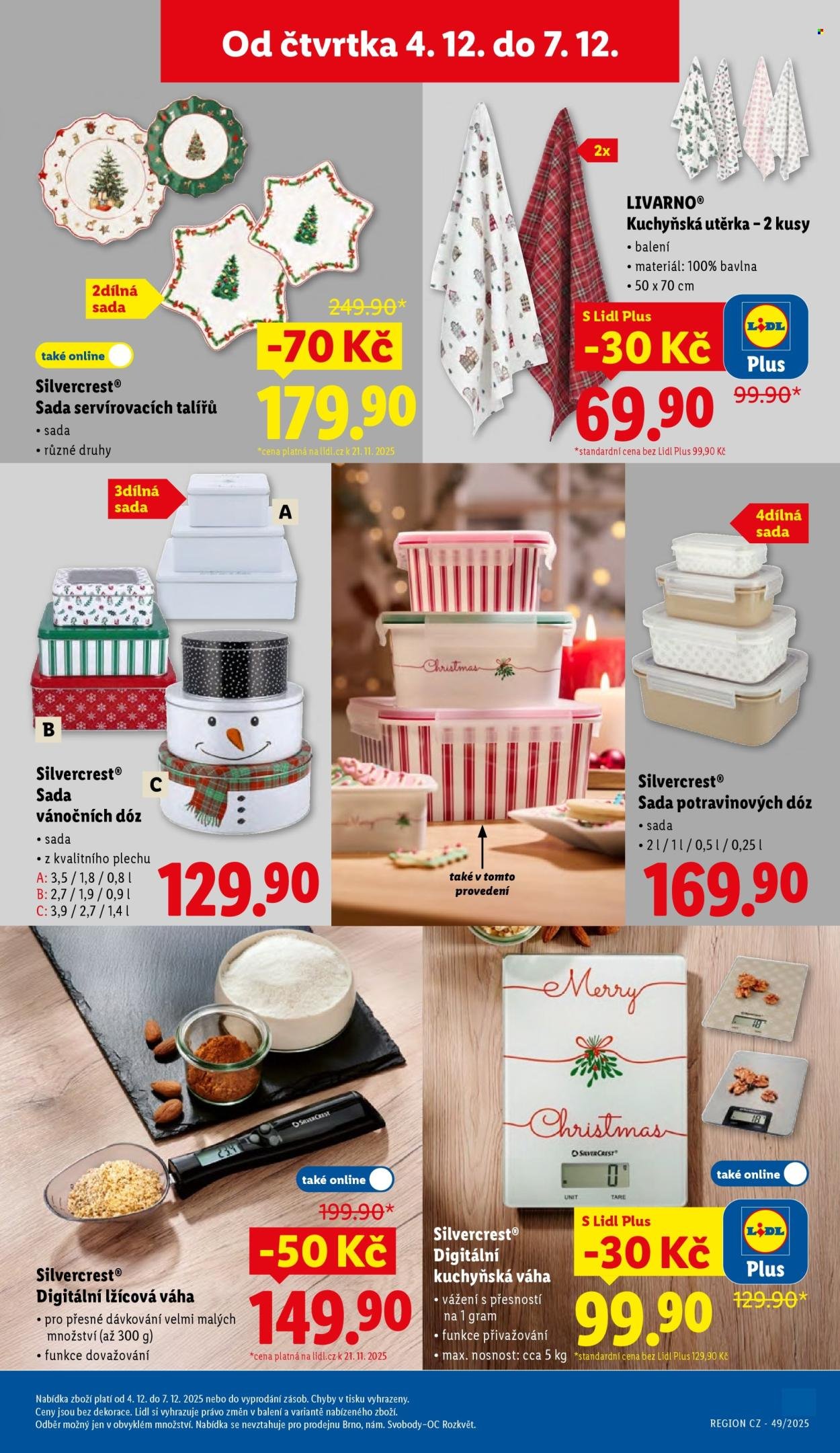 LIDL leták - Od čtvrtka 4.12.2025 (2025-12-04 - 2025-12-07)